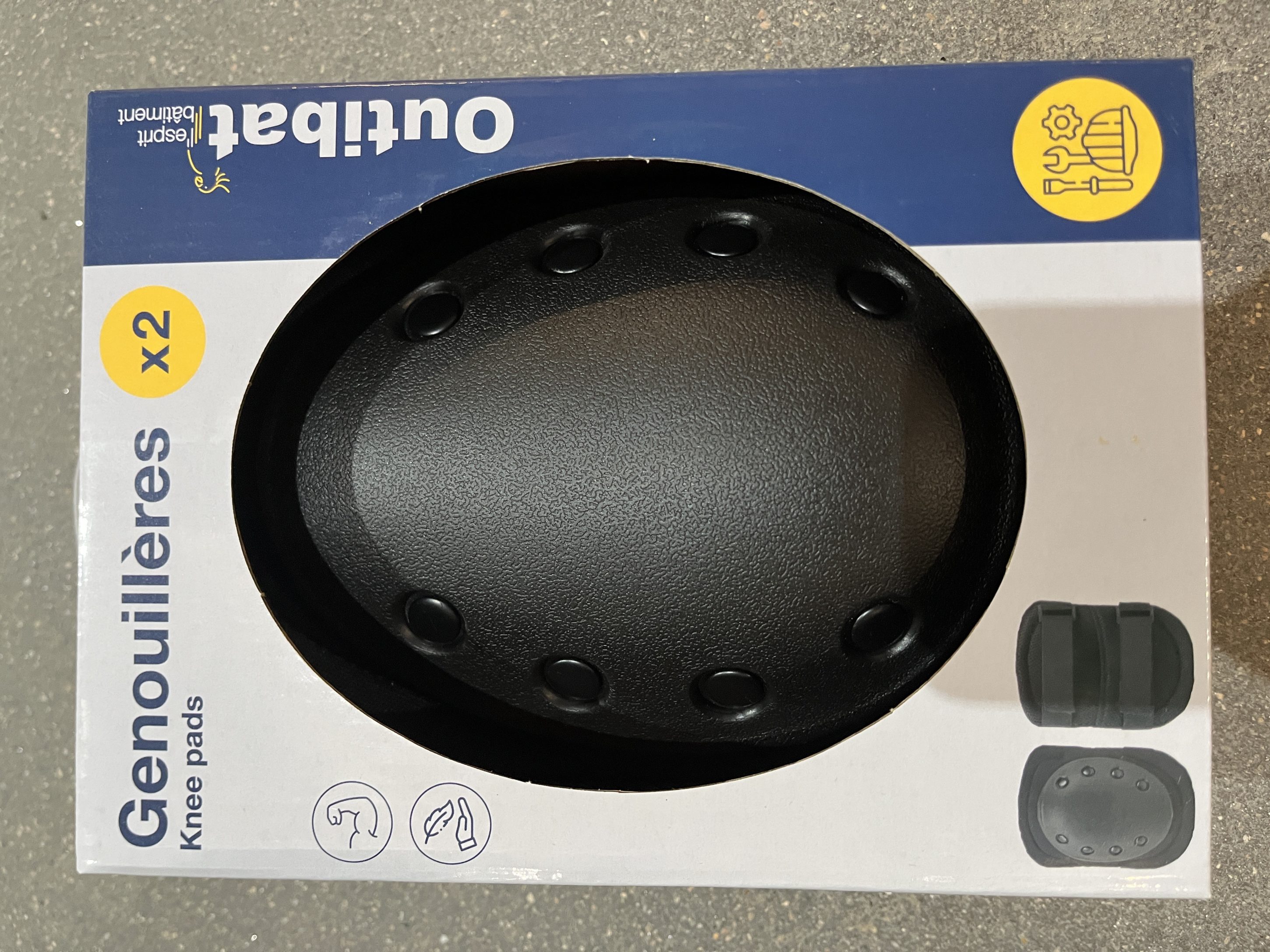 PAIRE GENOUILLERES ERGONOMIQUES