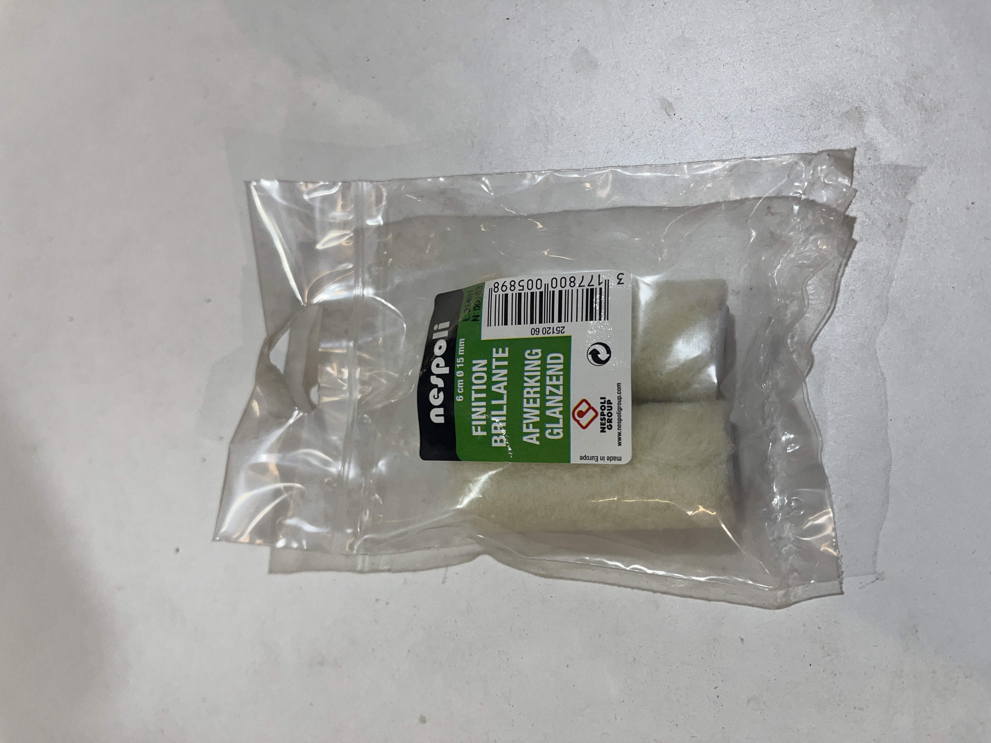 2 MANCHONS LAQUE BRILLANT larg 6cm