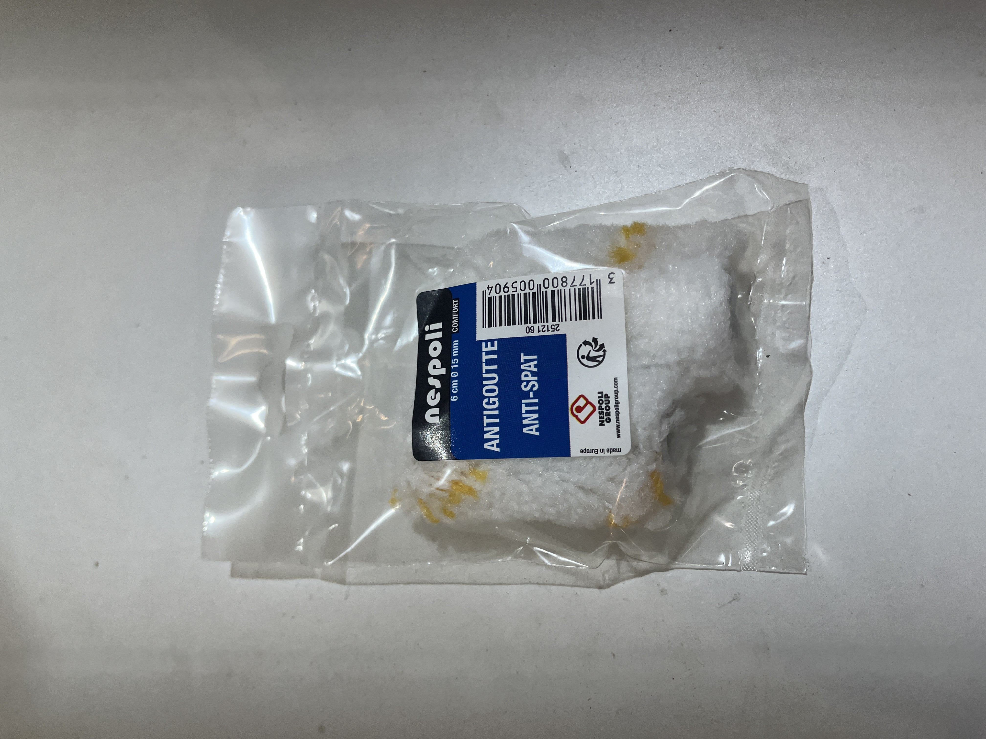 2 MANCHONS ANTIGOUTTE larg 6cm