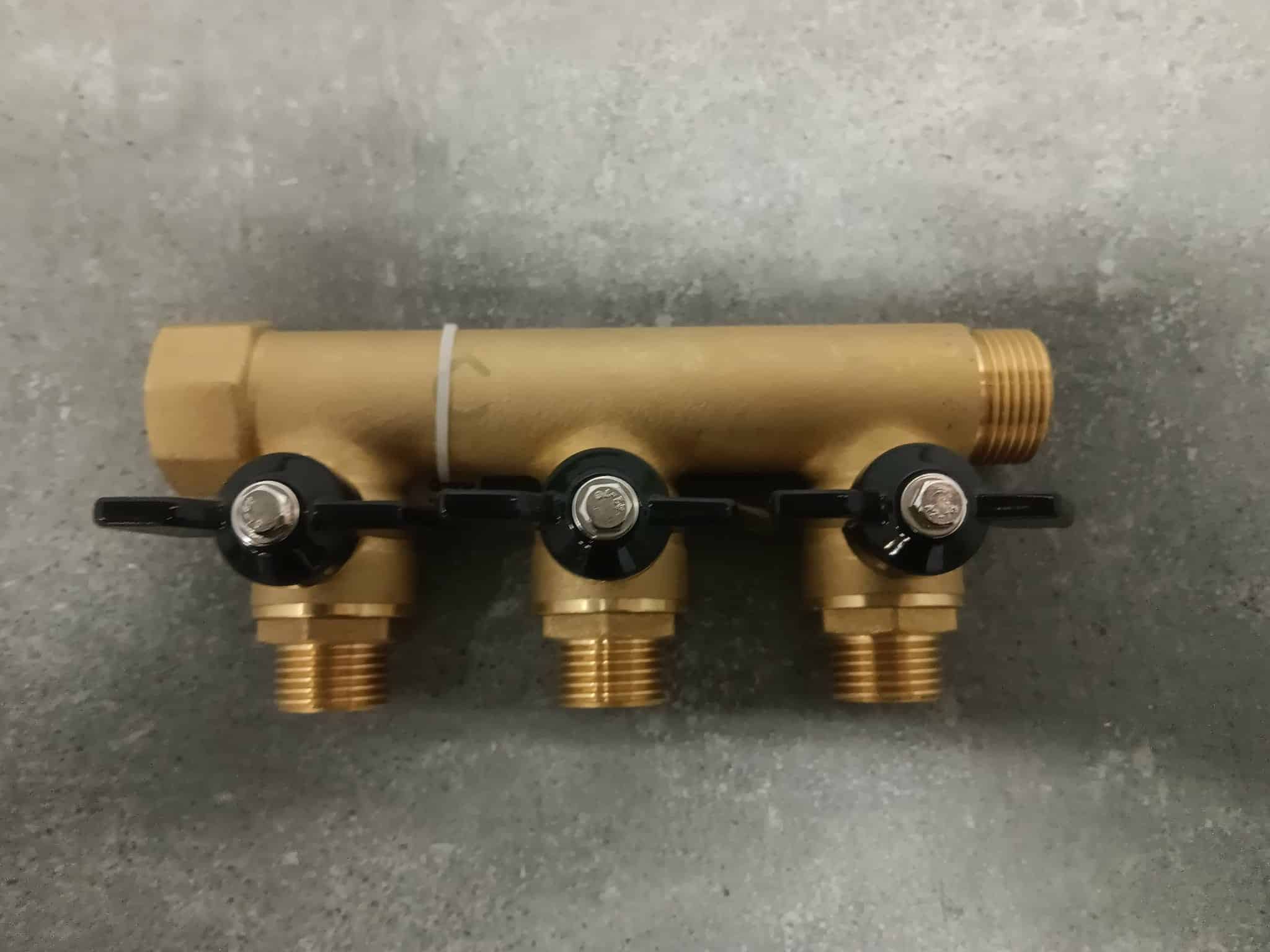 COLLEC. PORTEE PLATE VANNES BS 20/27 3S