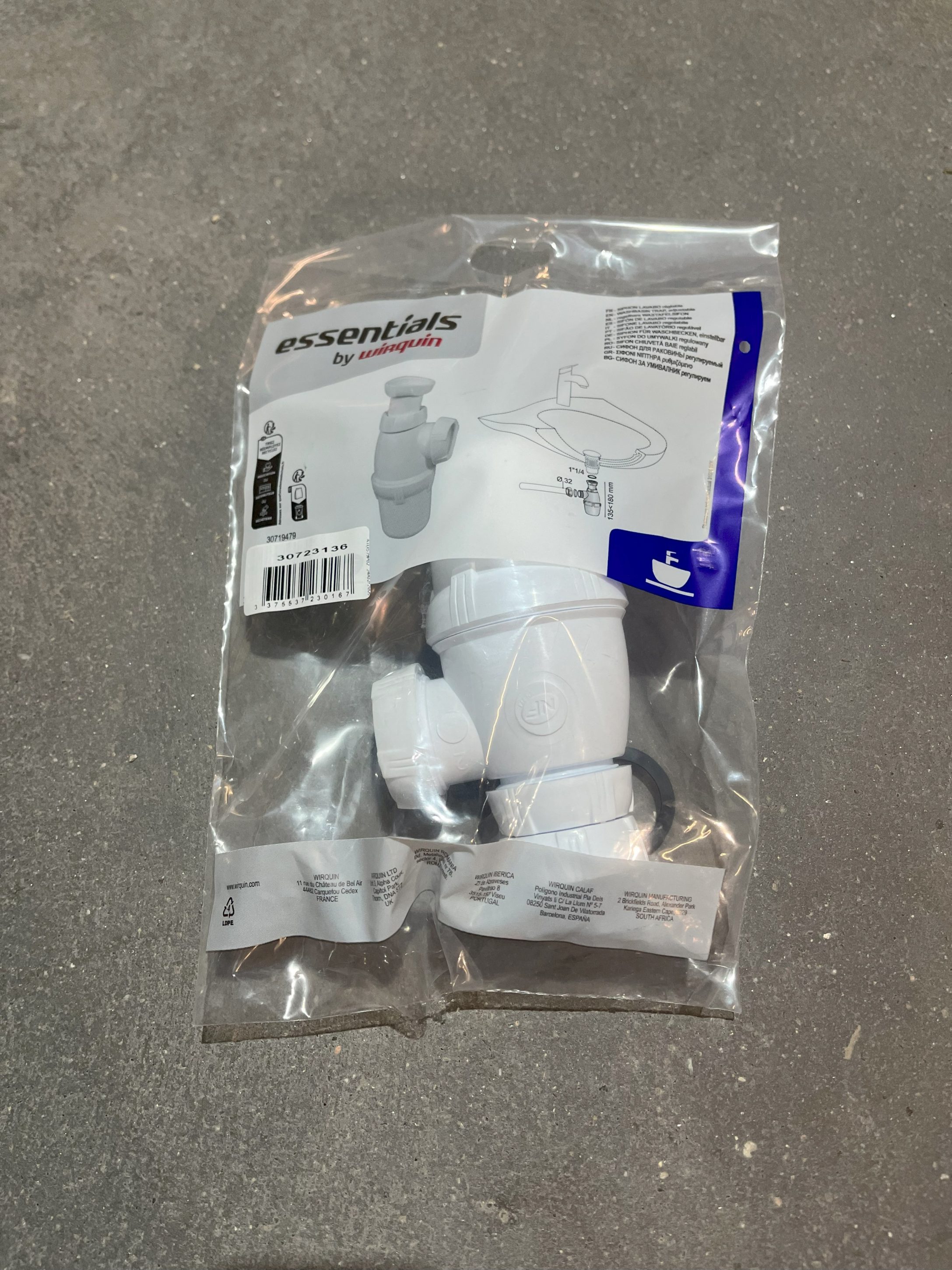 SIPHON LAVABO D32 NF