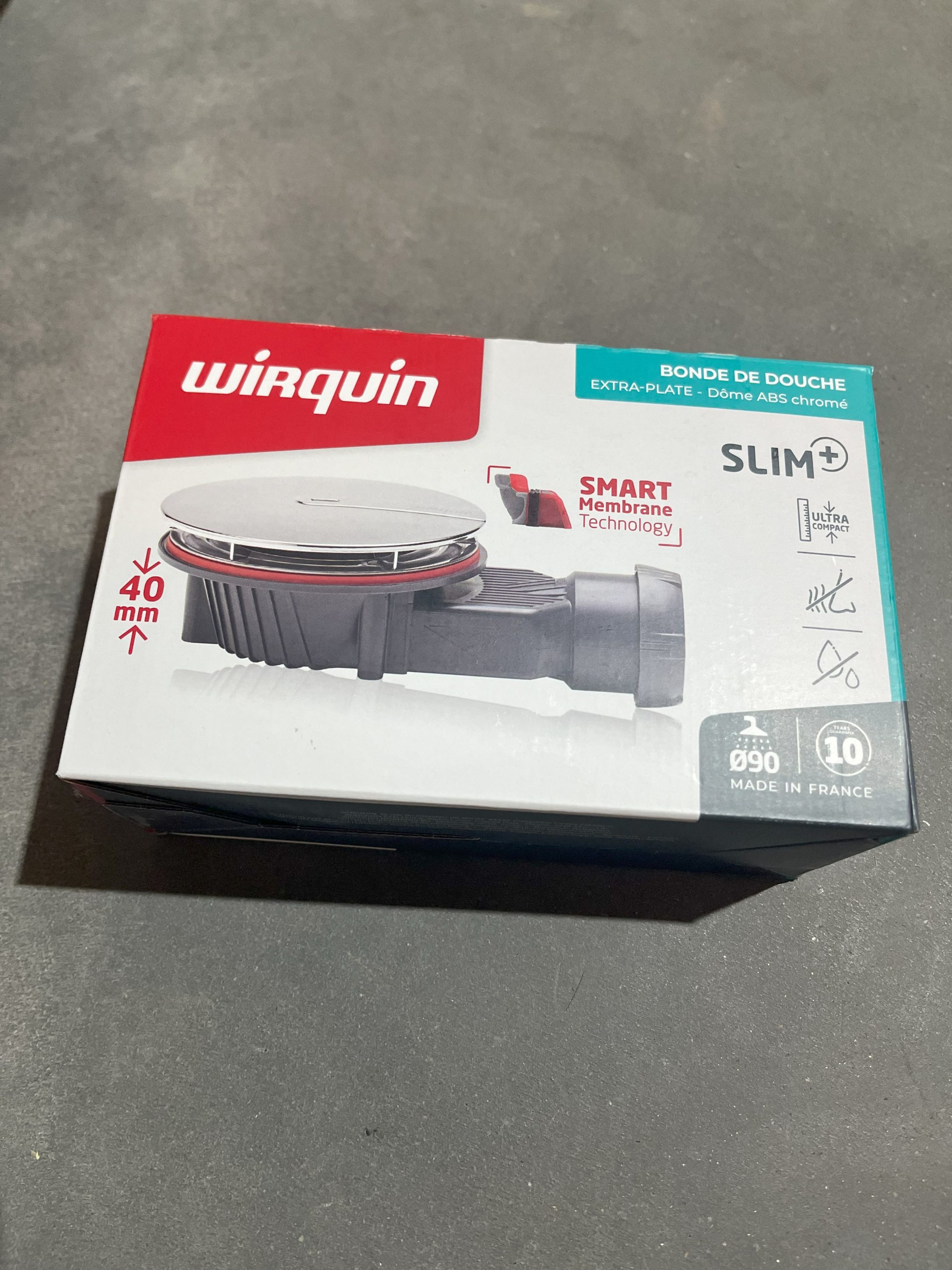 BONDE DE DOUCHE SLIM DOUCHE D90