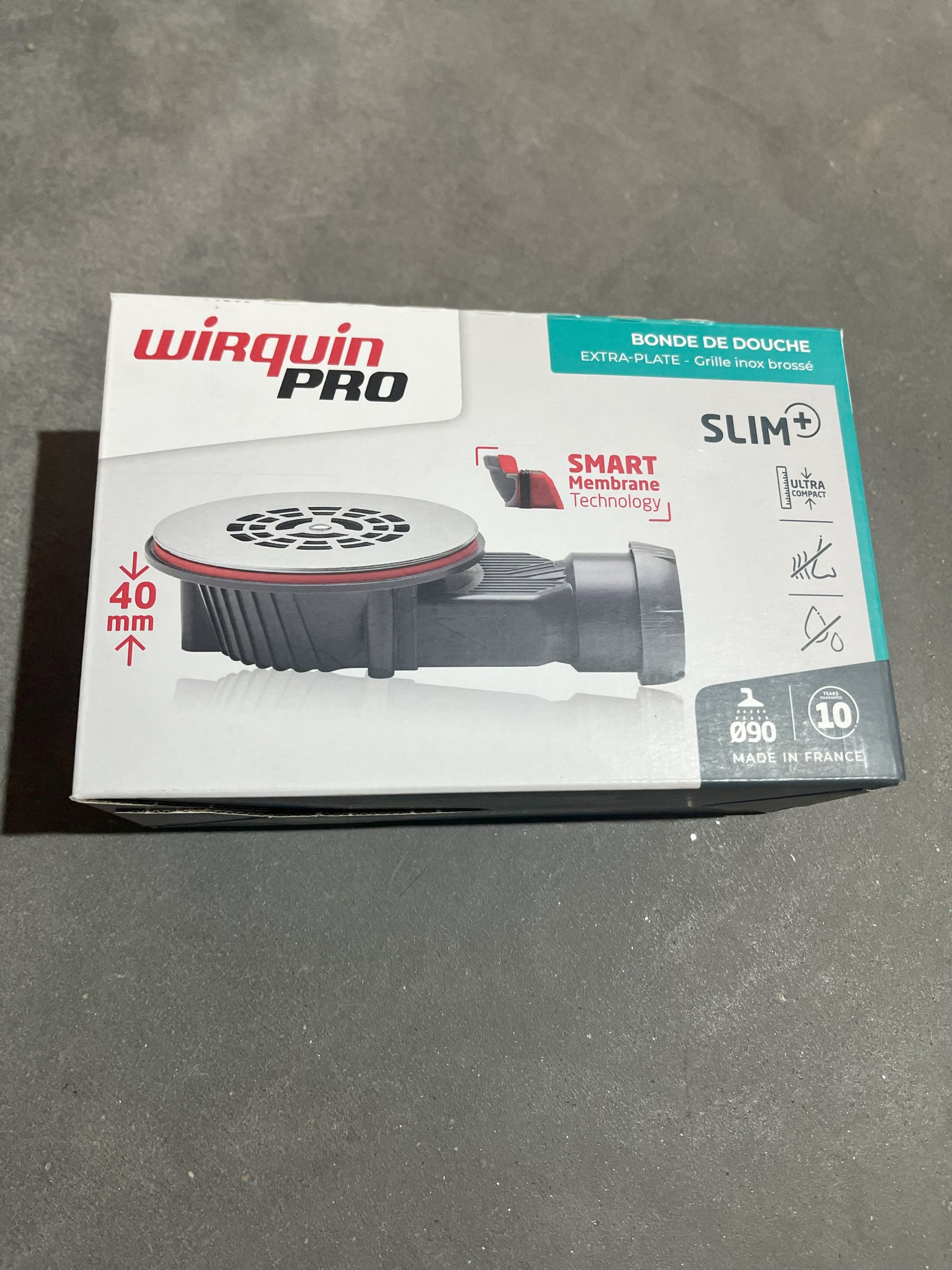 BONDE DE DOUCHE SLIM EXPERT D90