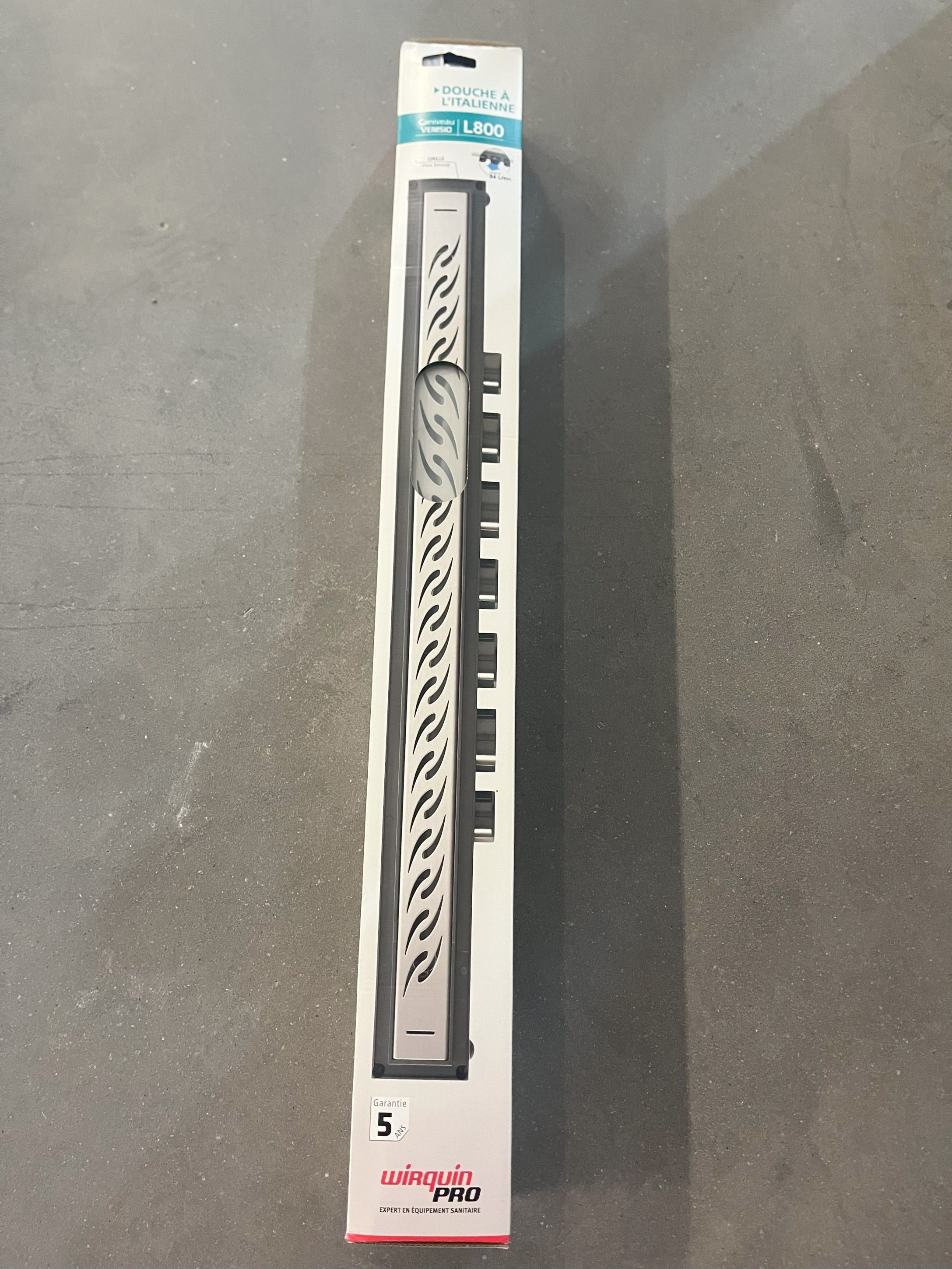 CANIVEAU POUR DOUCHE VENISIO LONG 800MM