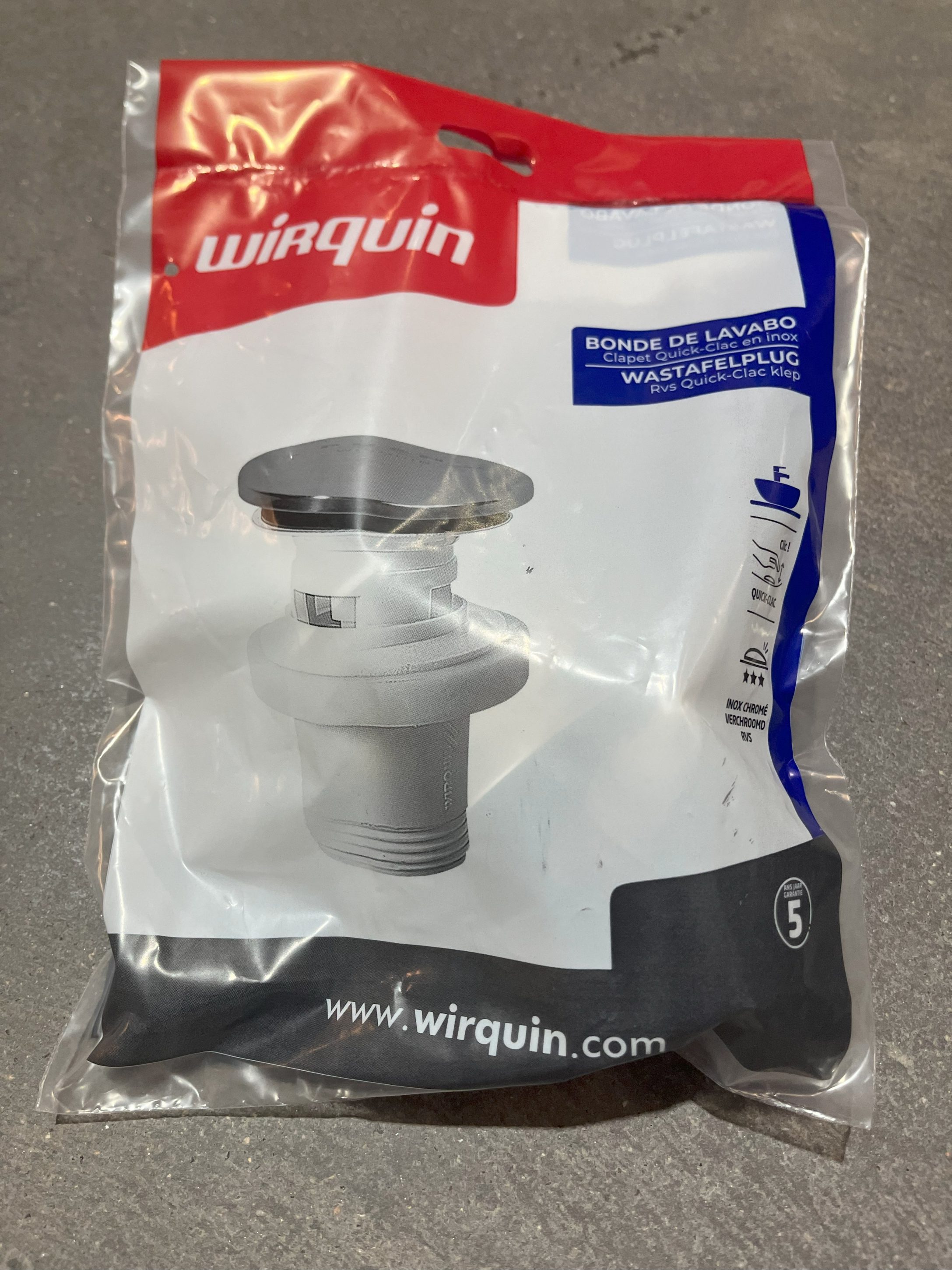 QUICK CLAC BONDE LAVABO