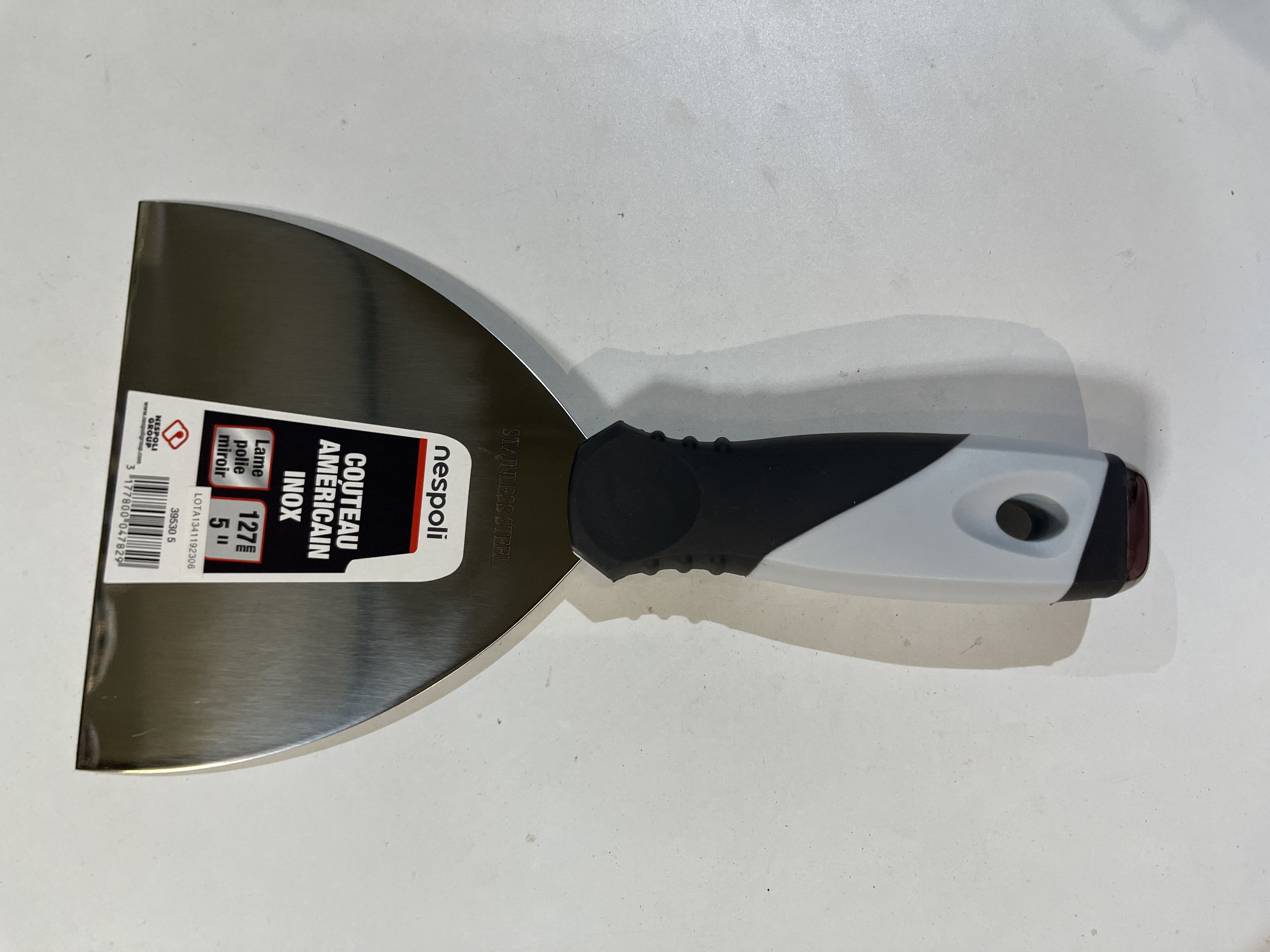 COUTEAU 50mm AMERICAIN INOX 12.7 cm