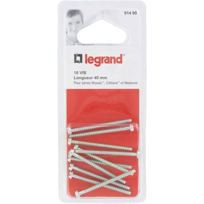 VIS LONGUE 44MM BOITE CLOISON LEGRAND