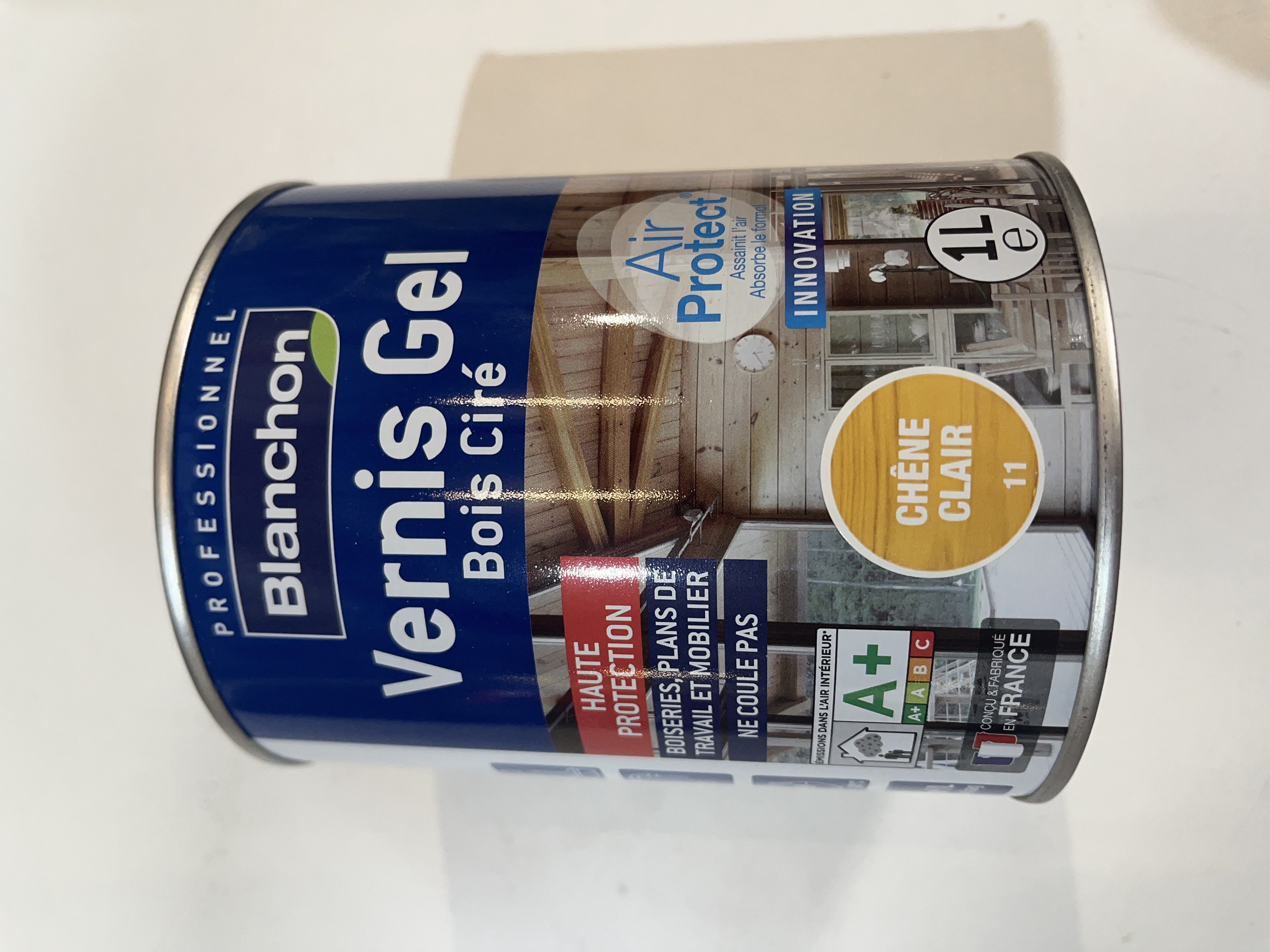 VERNIS  GEL BOIS CIRE 1L CHENE CLAIR