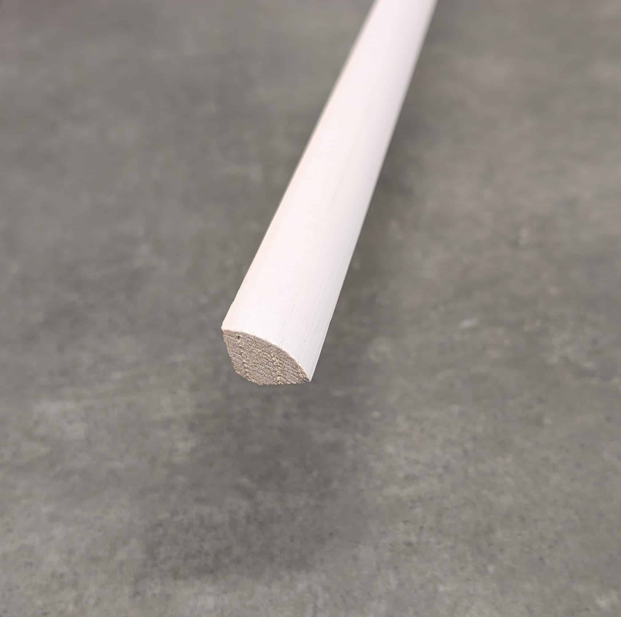 1/4 rond 15 Prepeint 2.50m