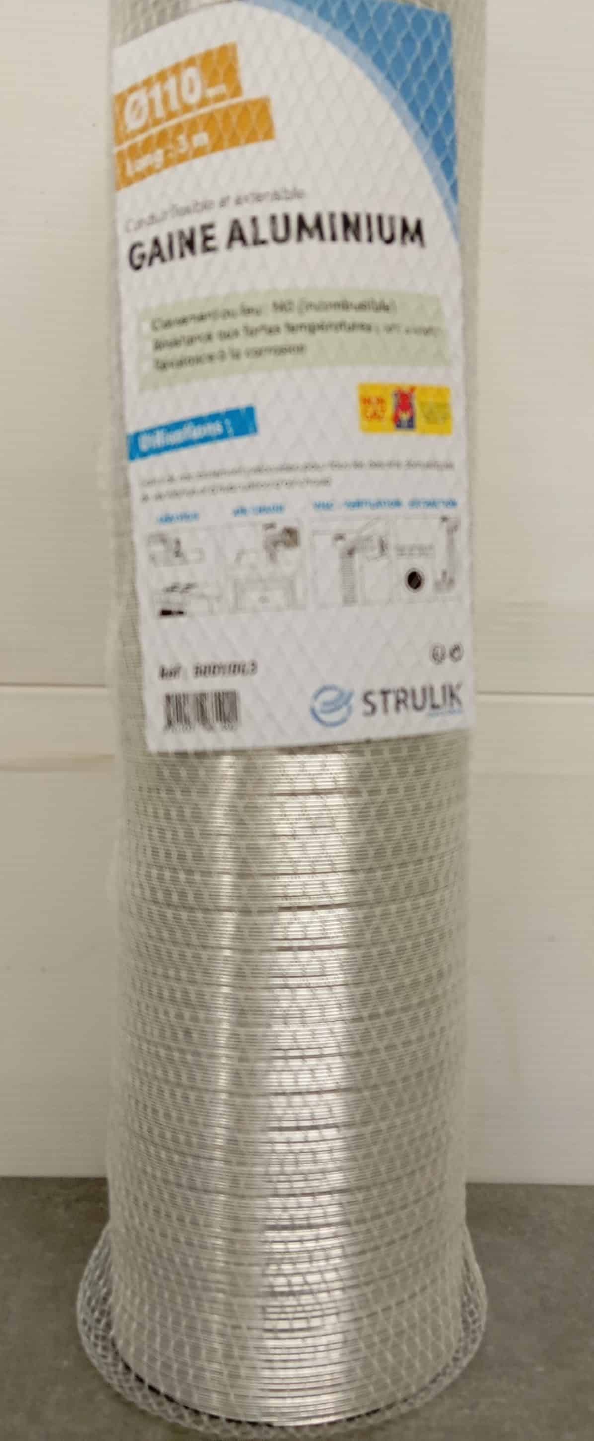 GAINE ALU SEMI-RIGIDE M0 D110x3M