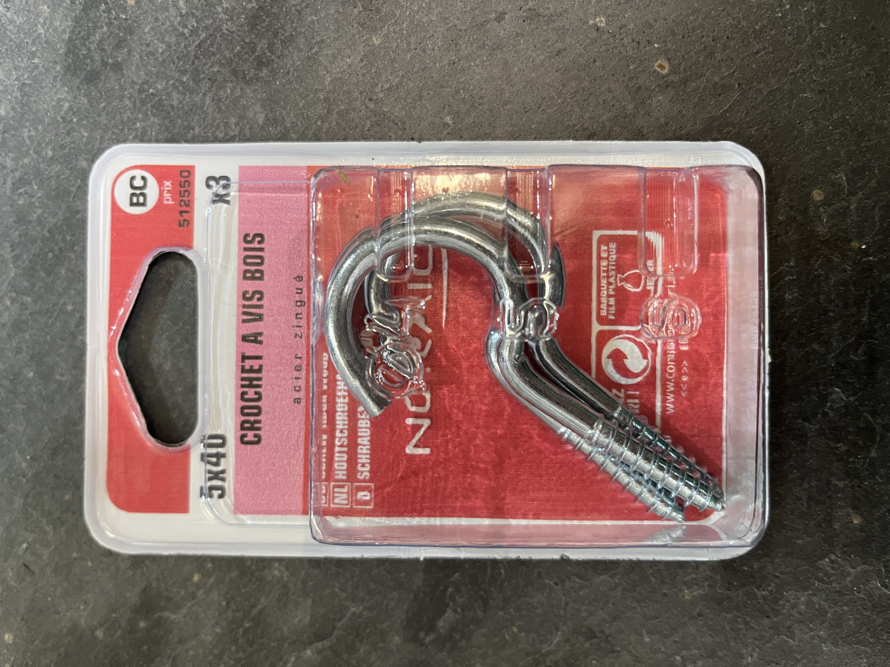 CROCHET A VIS ZG 5  X 40 CP 3