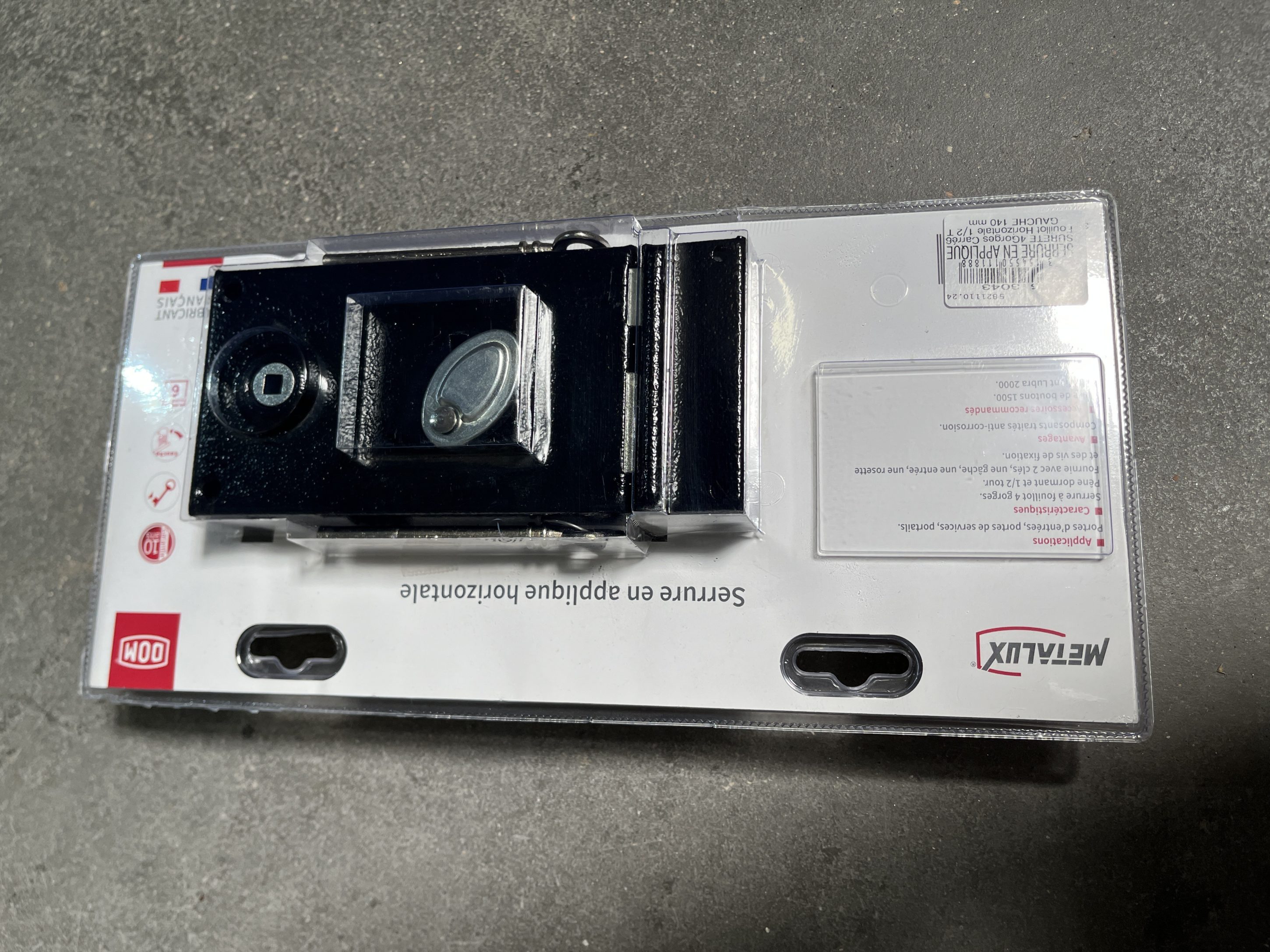 SERRURE AP 4G FOUILLOT C6 140G