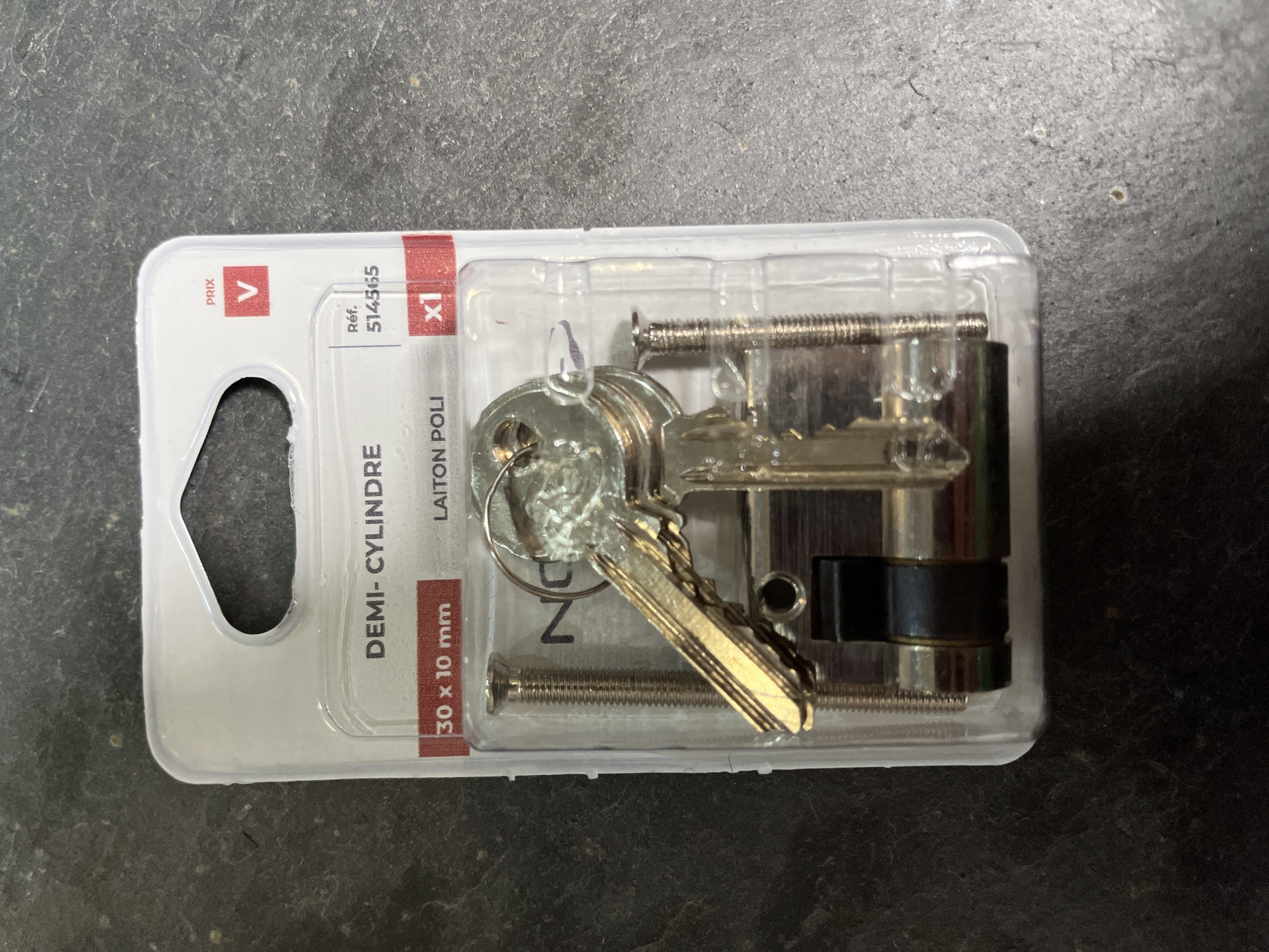 DEMI-CYLINDRE LP 30X10MMS