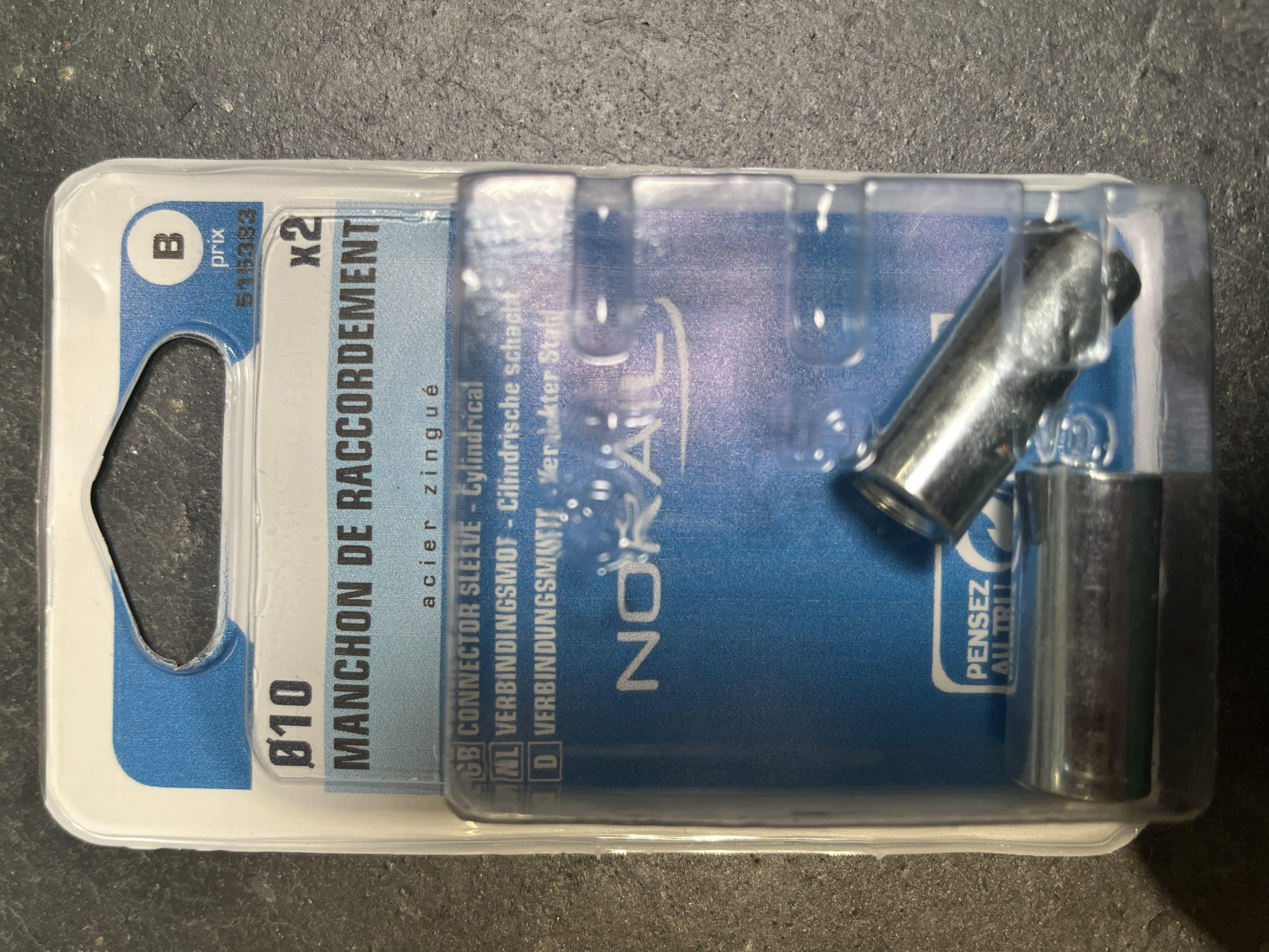 MANCHON POUR TIGE FILETEE D10