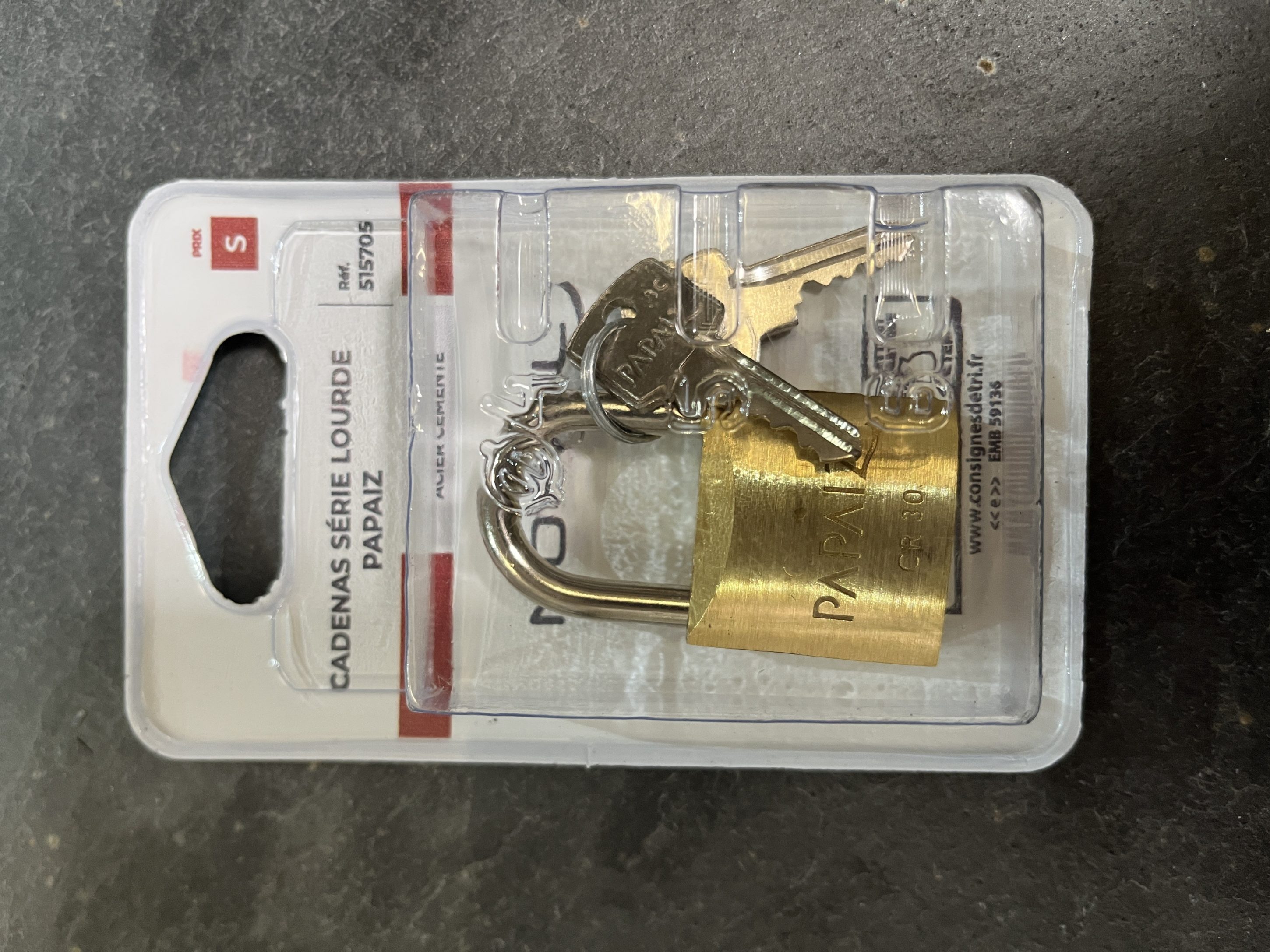 CADENAS PAPAIZ 30MM ANSE ACIER