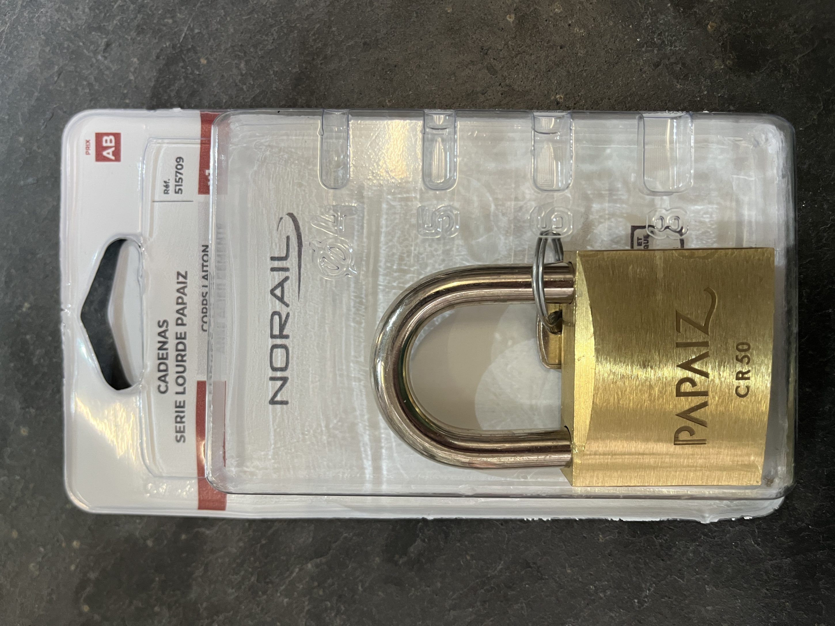 CADENAS PAPAIZ 50MM ANSE ACIER