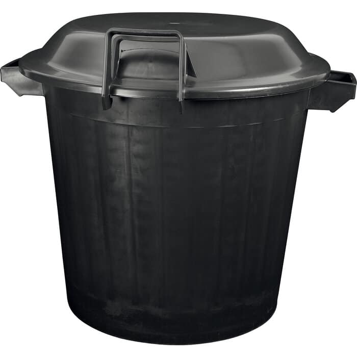 POUBELLE IMMEUBLE 80L + COUVERCLE
