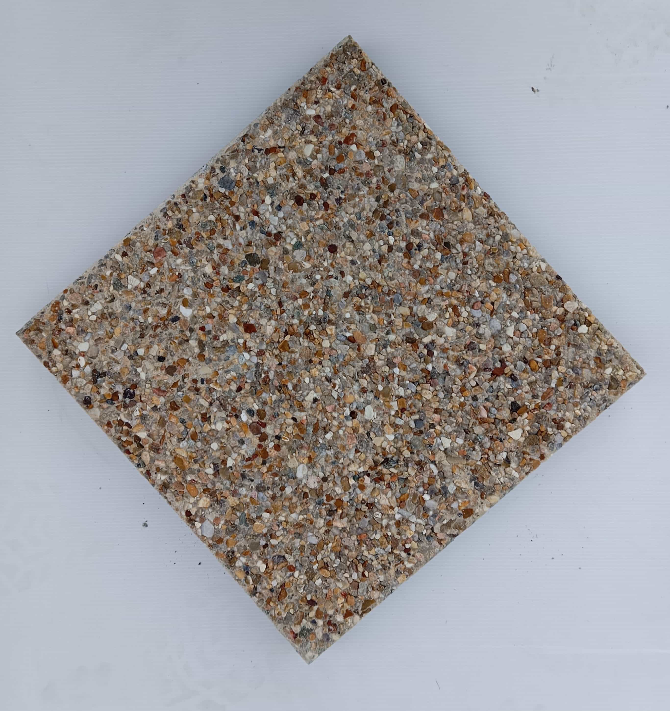 DALLE GRAVIL 40X40 ROULE BEIGE F.B TARTA REF 404 + FONCE