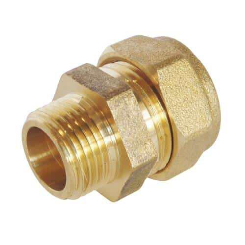 Raccord a compression TC 14 mâle 15/21