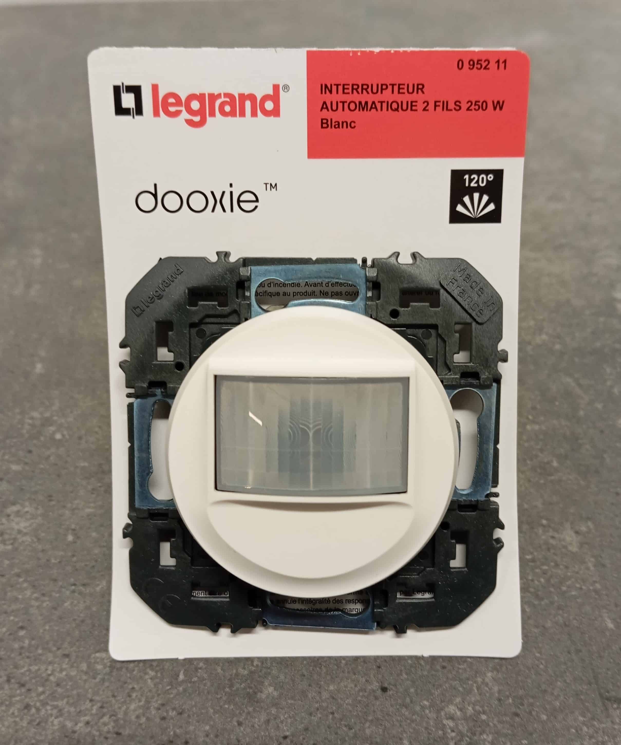 Legrand DOOXIE inter détecteur mouvement