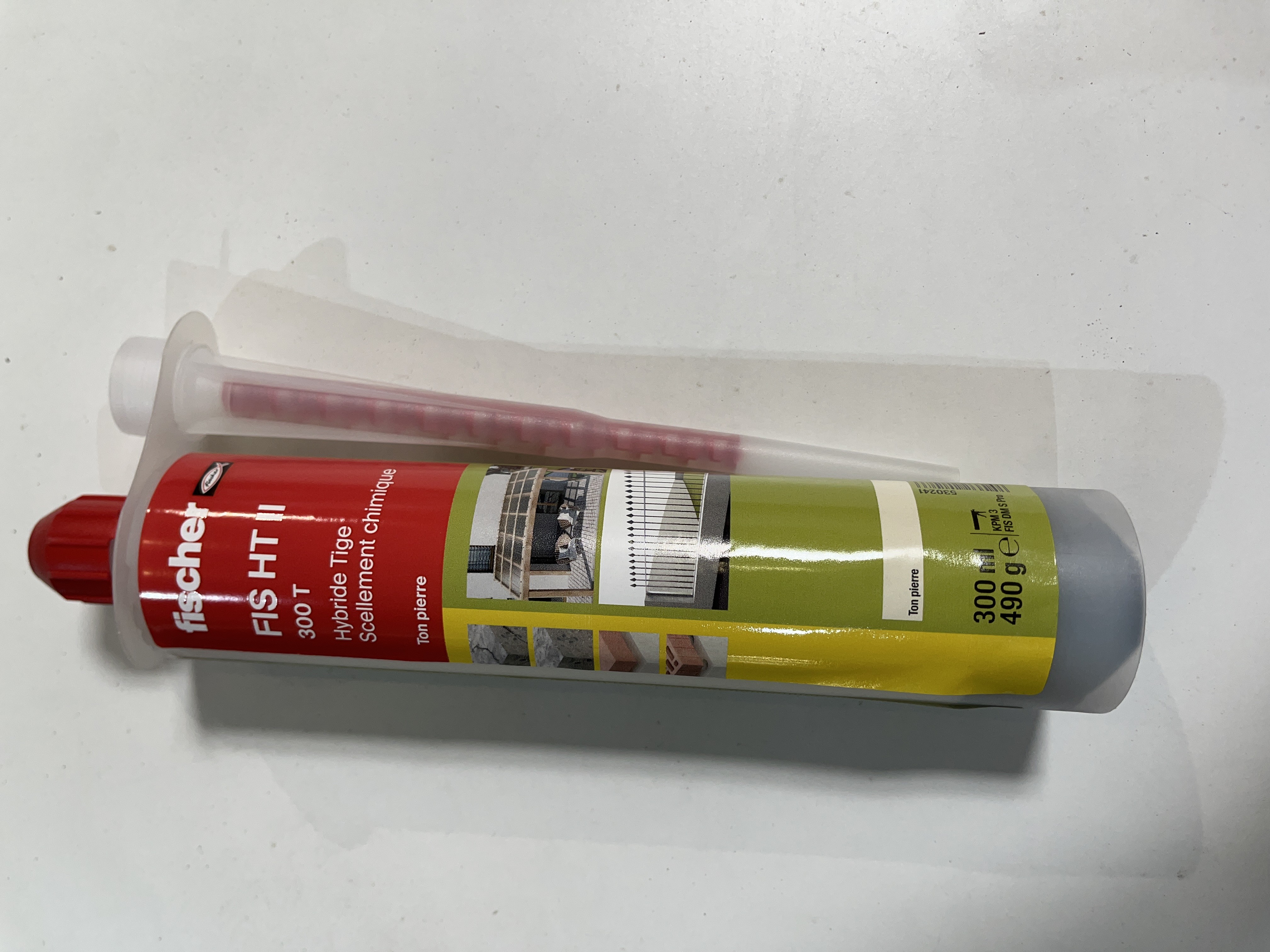 RESINE FISCHER scellement chimique 300ml Résine FIS HT II