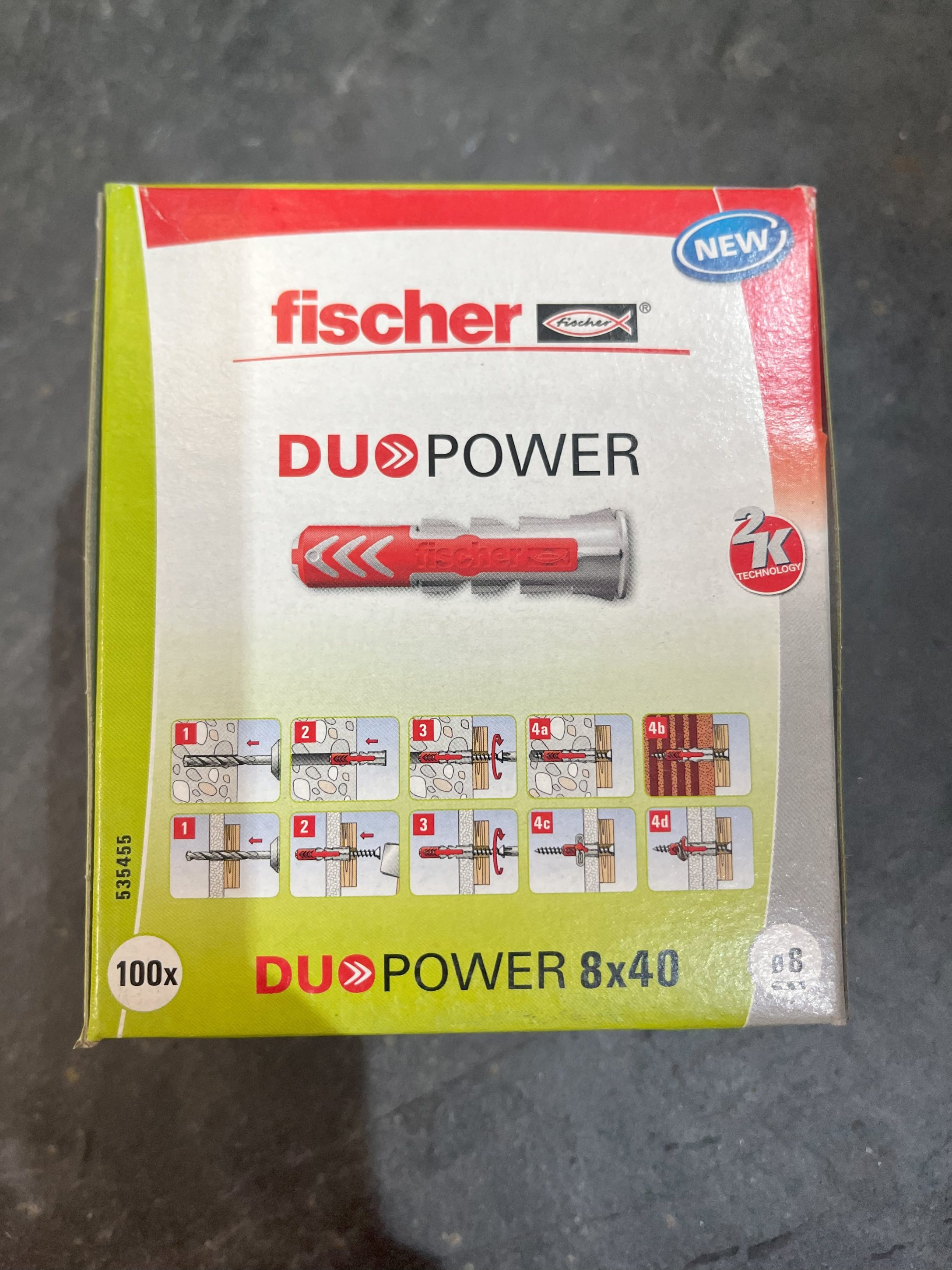 CHEVILLE DUOPOWER 8X40 BTE DE 100