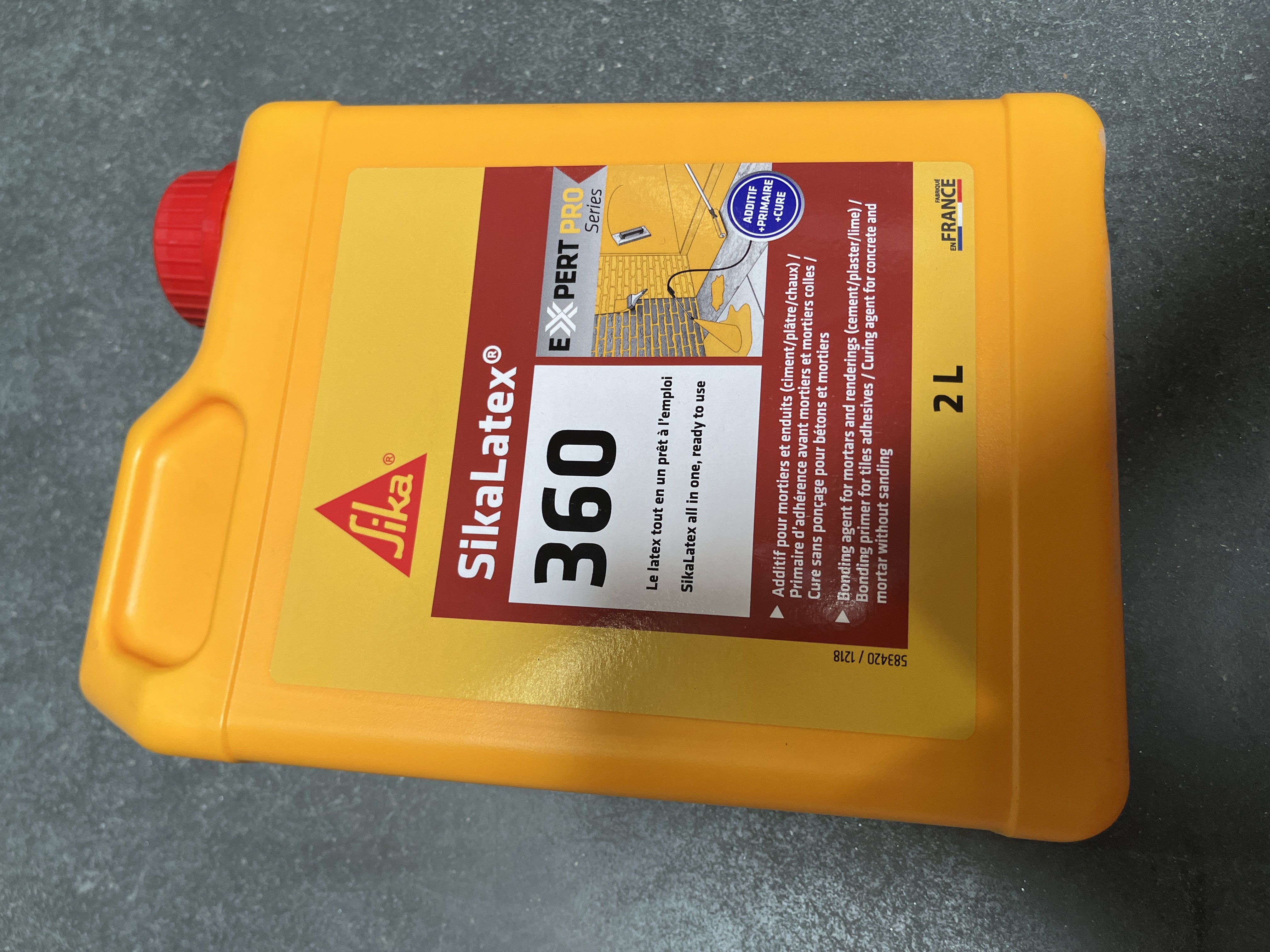 SIKALATEX 360 5L ADDITIF-PRIMAIRE-CURE