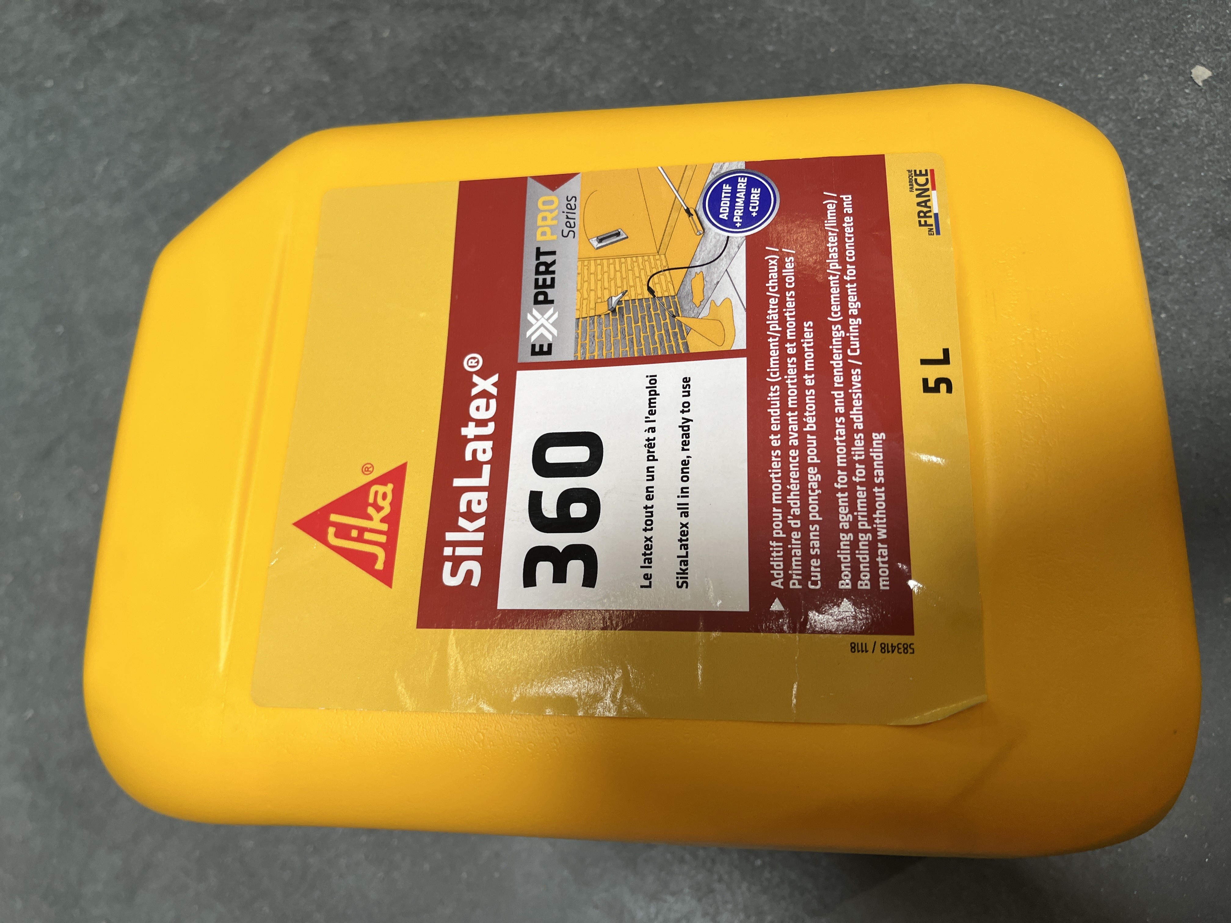 SIKALATEX 360 2L ADDITIF-PRIMAIRE-CURE