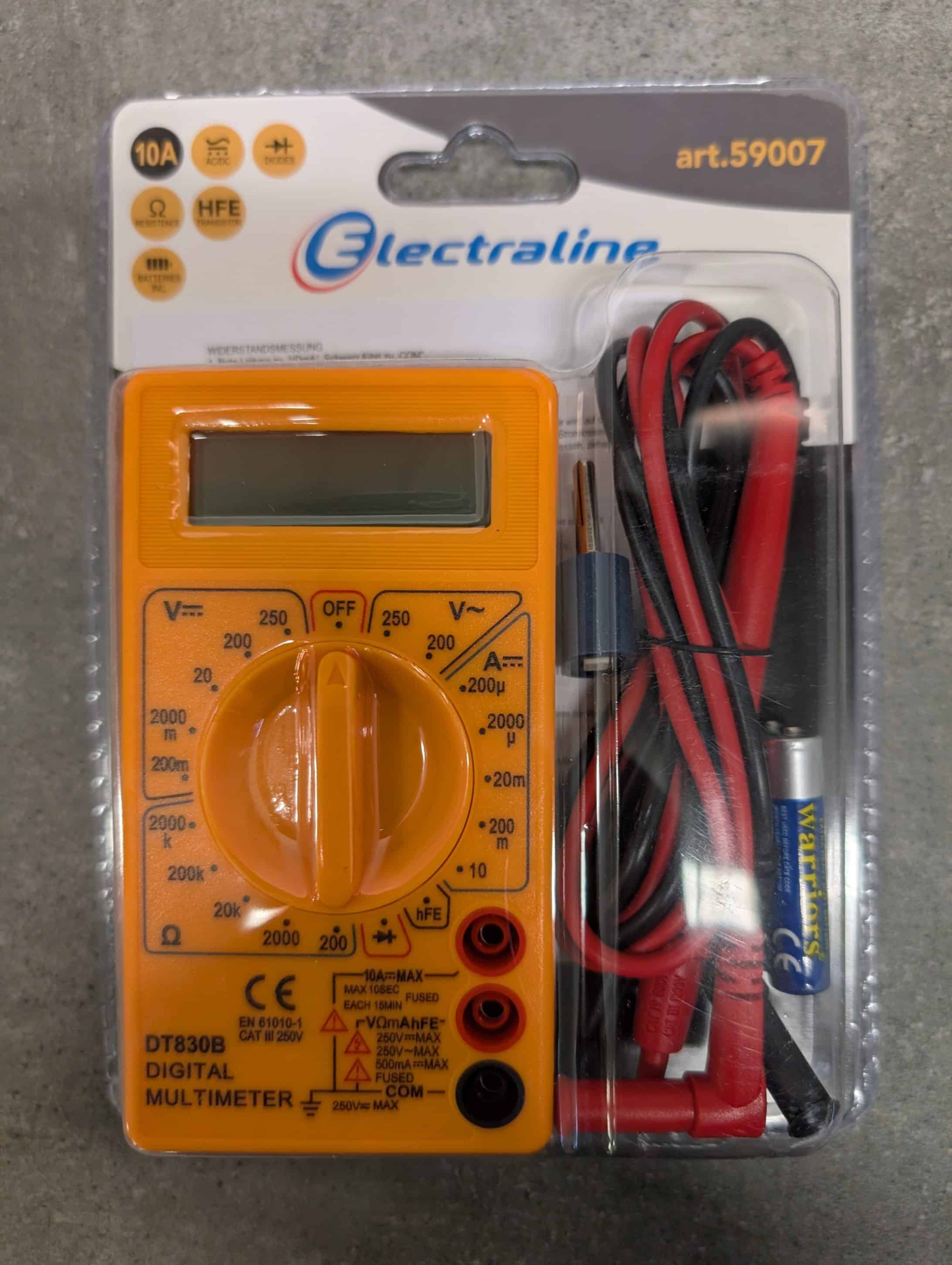 MULTIMETRE ELECTRONIQUE