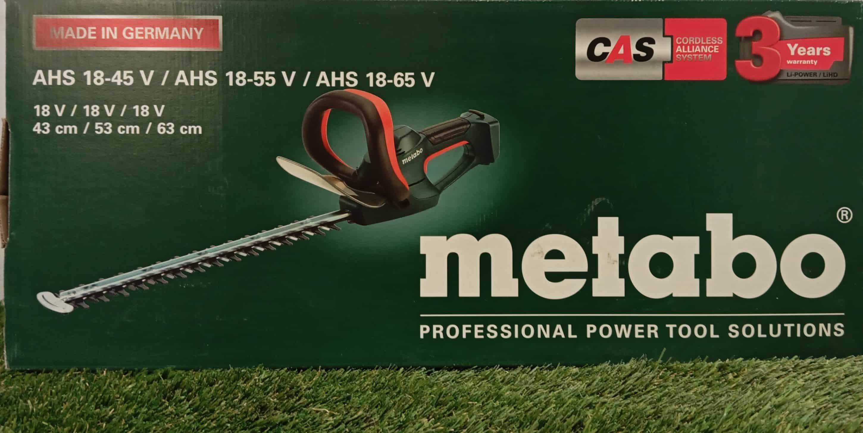 TAILLE HAIES A BATTERIE METABO