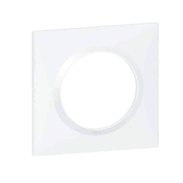 Legrand DOOXIE Plaque 1 poste blanc