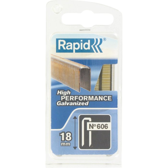 AGRAFES 18MM N 606 GALVA BLISTER