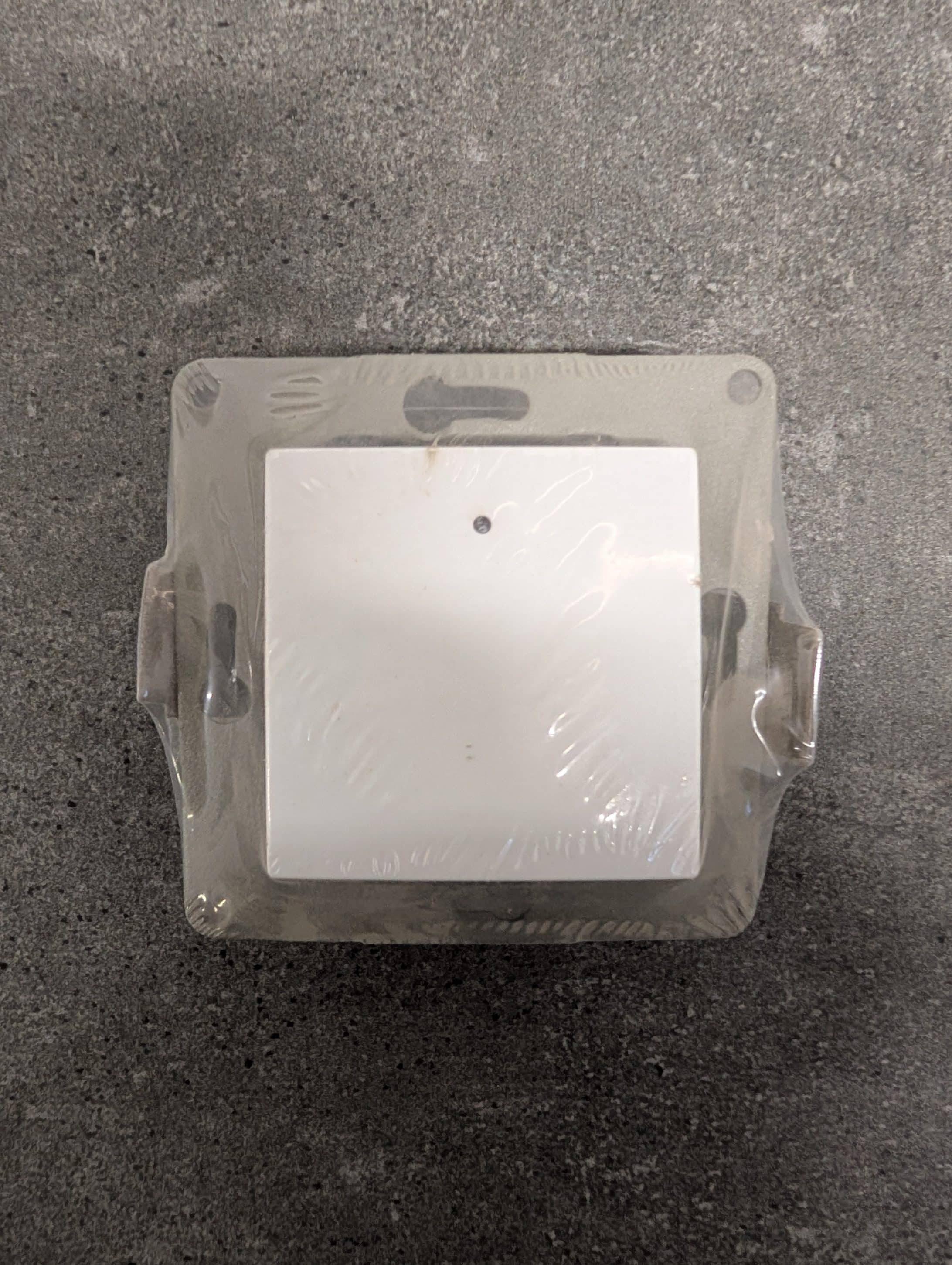 Module Bouton Poussoir avec voyant Blanc