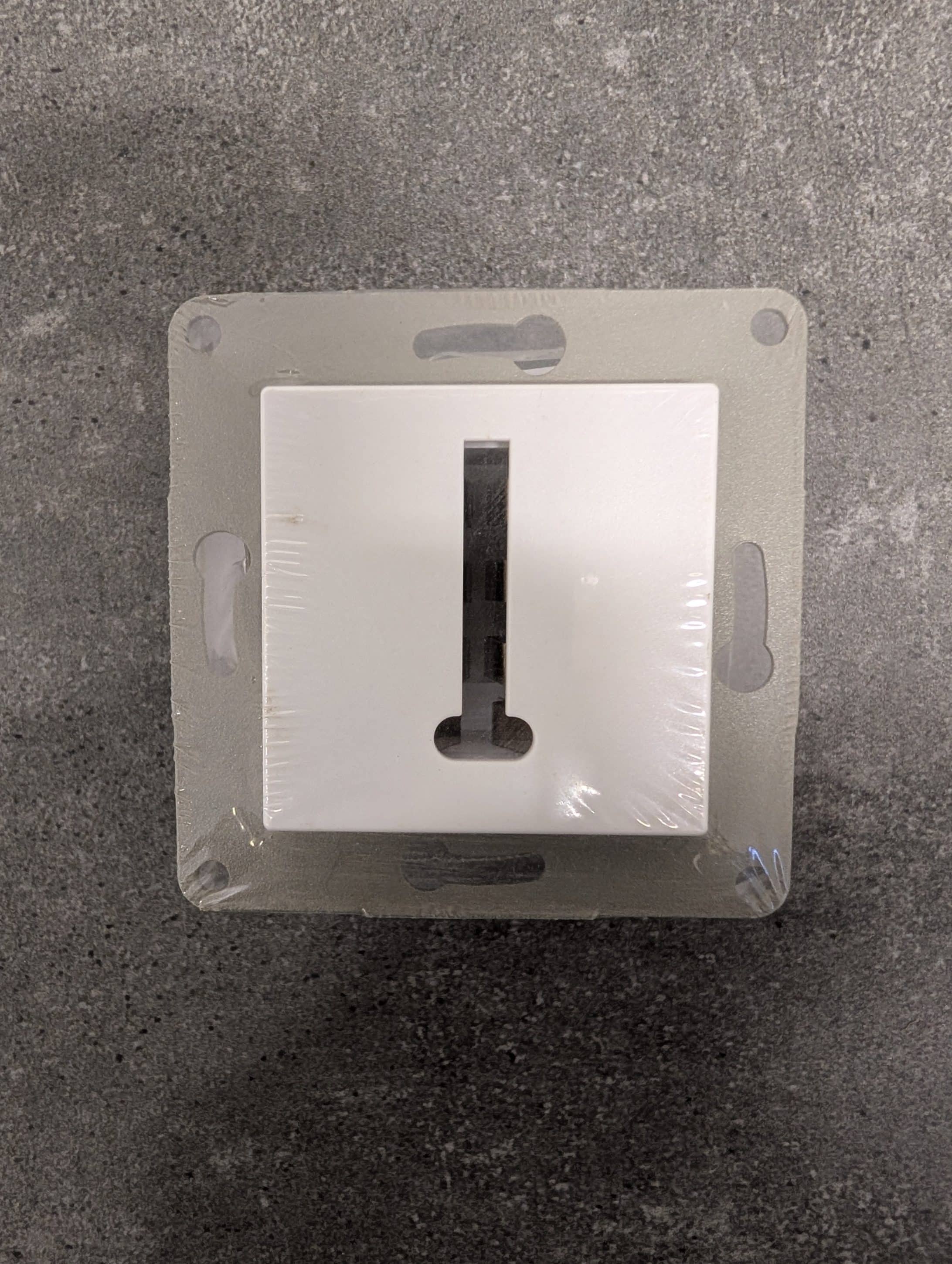 Module Prise TEL Blanc BALI