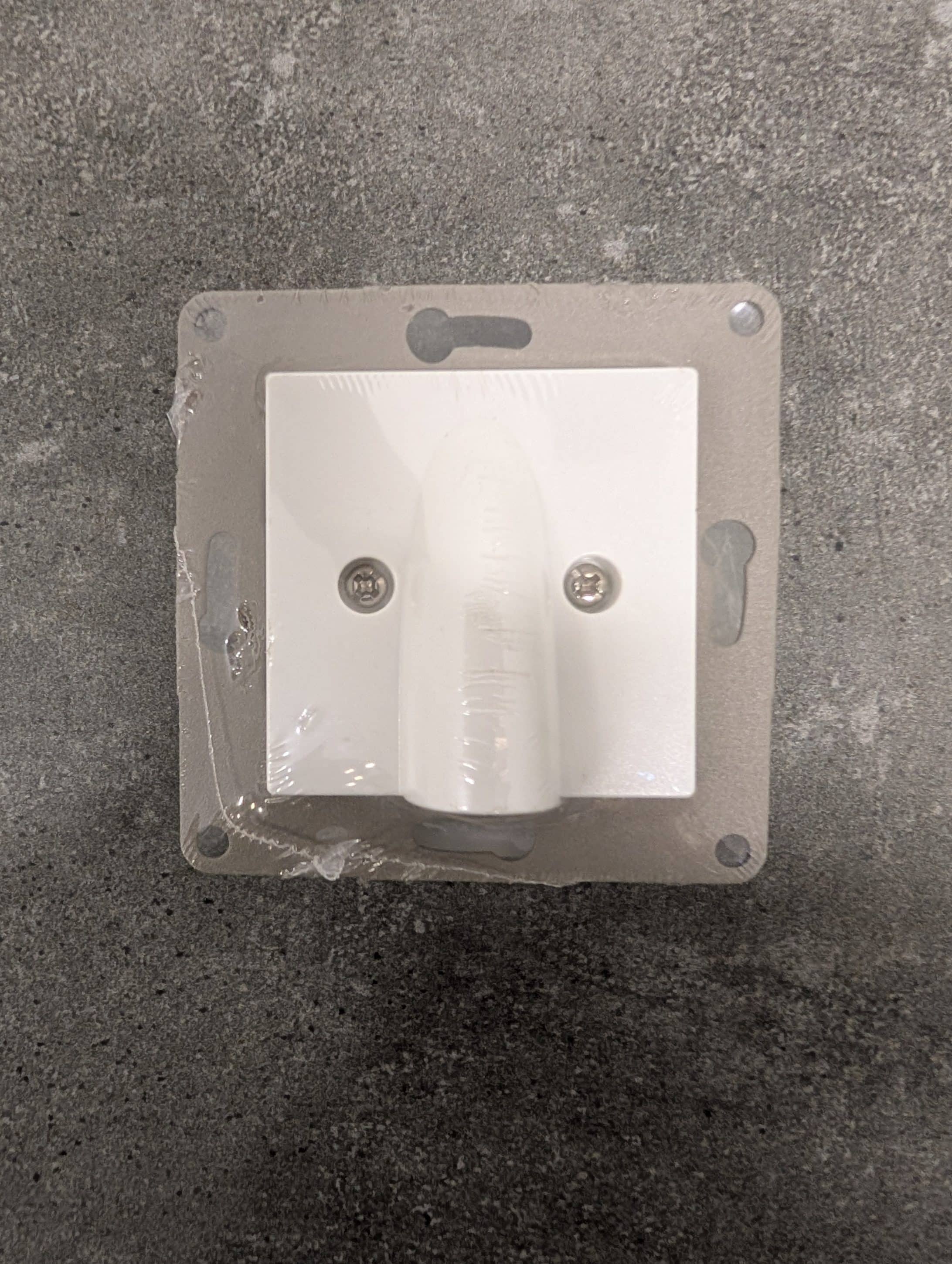 Module Sortie de cable Blanc BALI