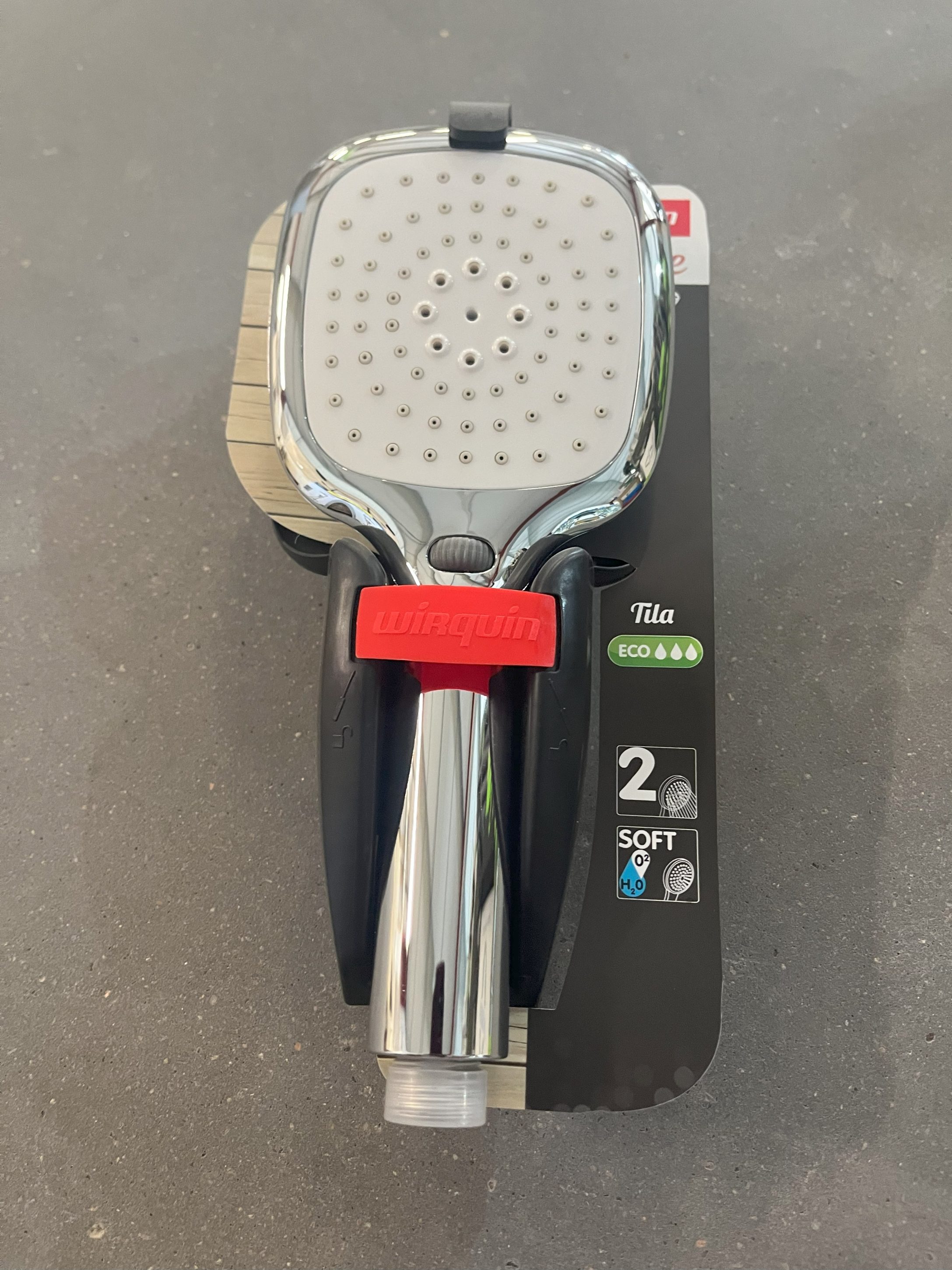 DOUCHETTE TILA CHROMEE 2 JETS