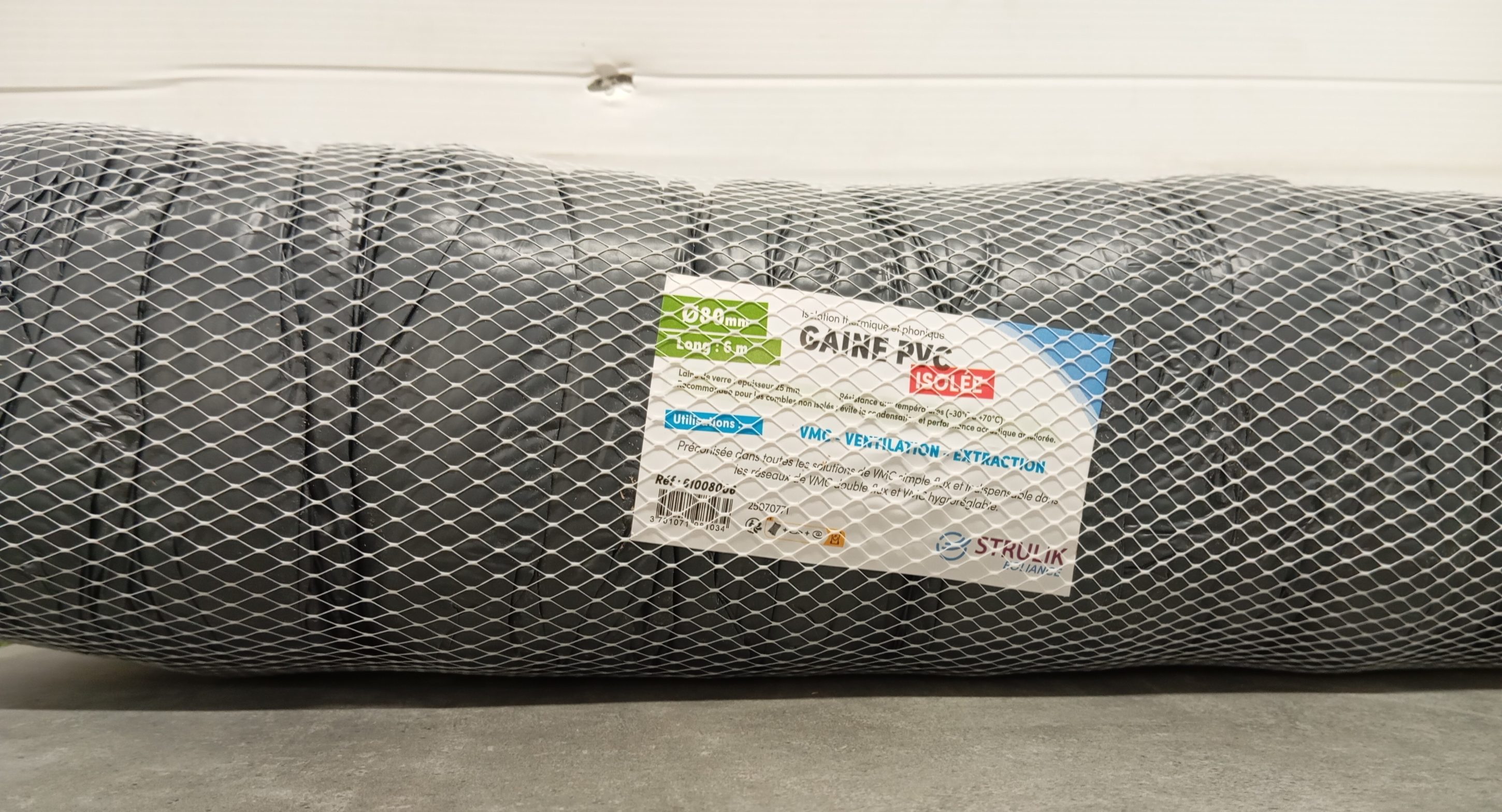 GAINE PVC ISOLEE D80x6M