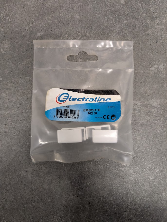 4 EMBOUTS 20X10
