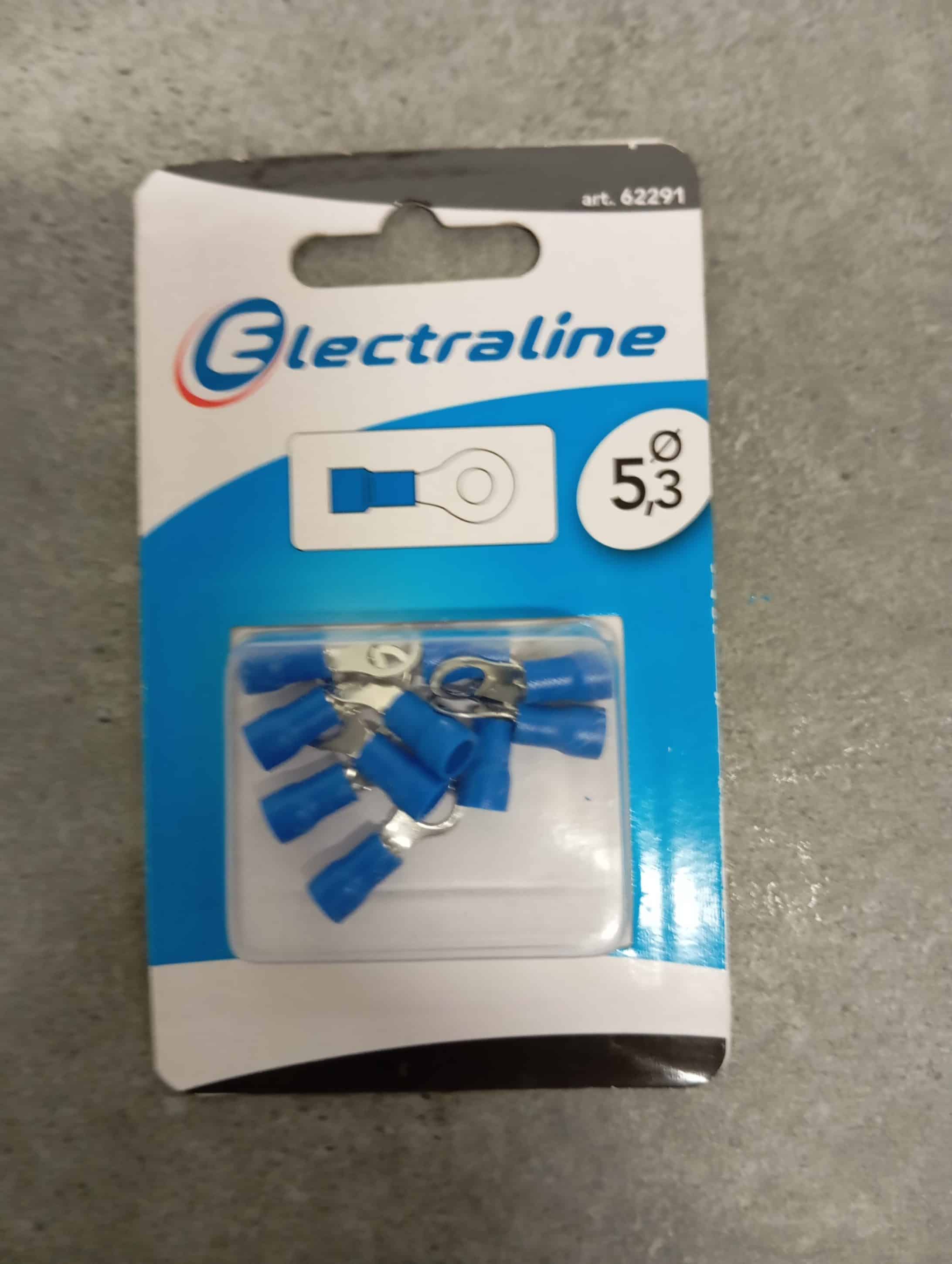 10 COSSES BLEU DIAM 5.3MM BLISTER