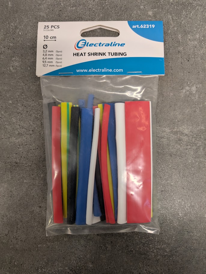 25 MANCHONS THERMO-RETRACTABLES 10CM