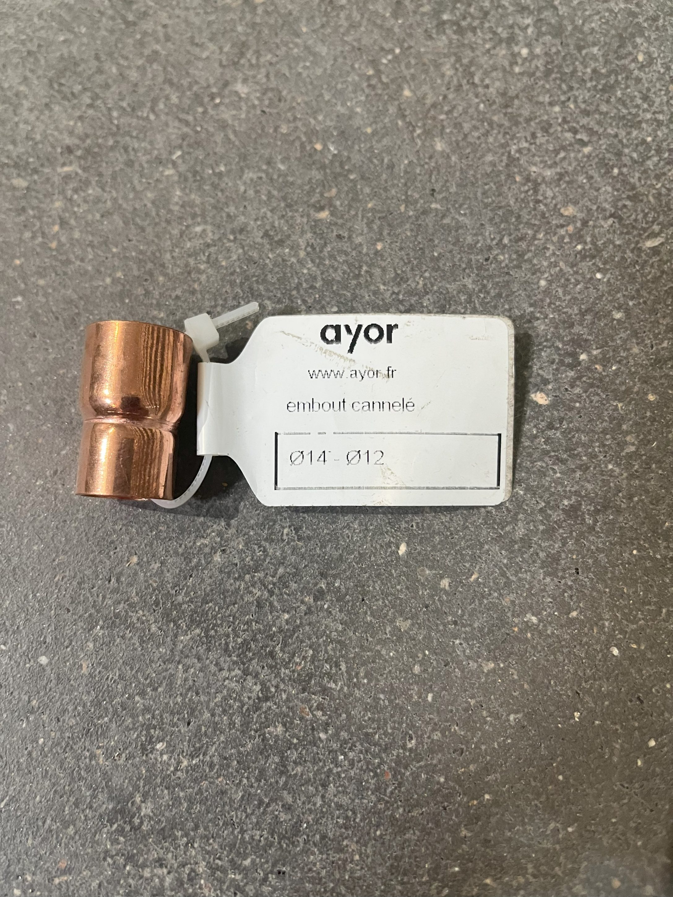 MANCHON CUIVRE REDUIT FF 14-12