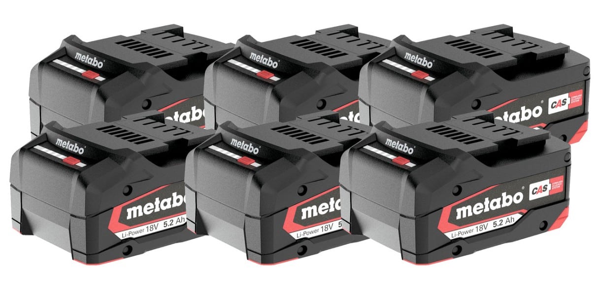 BATTERIE 18V 5,2Ah LI POWER METABO