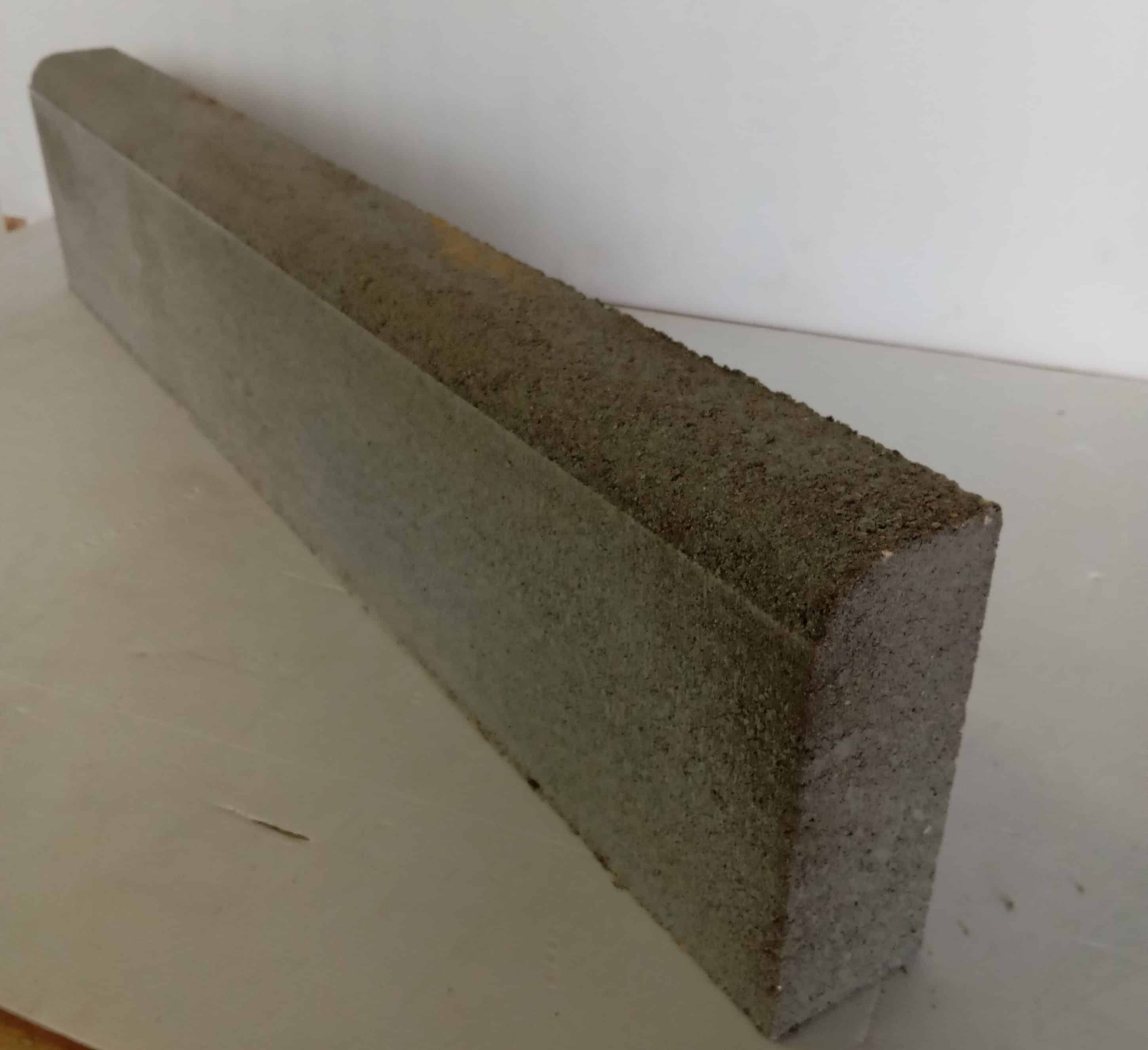 BORDURE GRISE P1 1MLx0.20 EP.8cm BORD PLAT