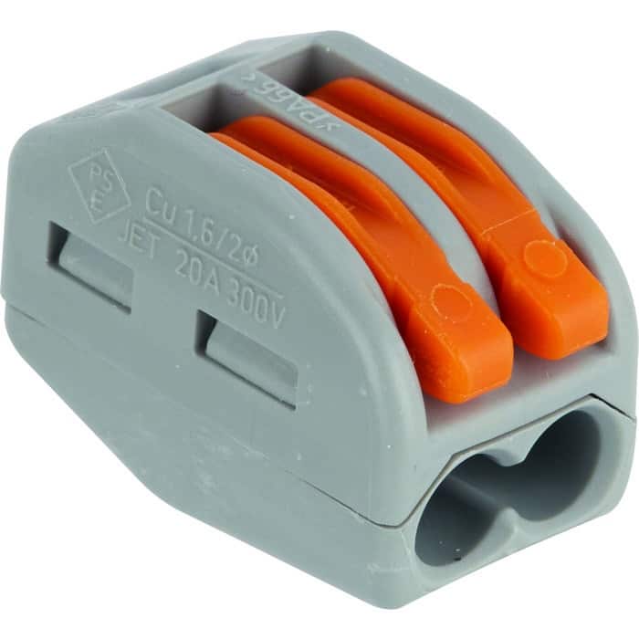 10 BORNES A LEVIER 2X 0.08-4MM2 fil souple