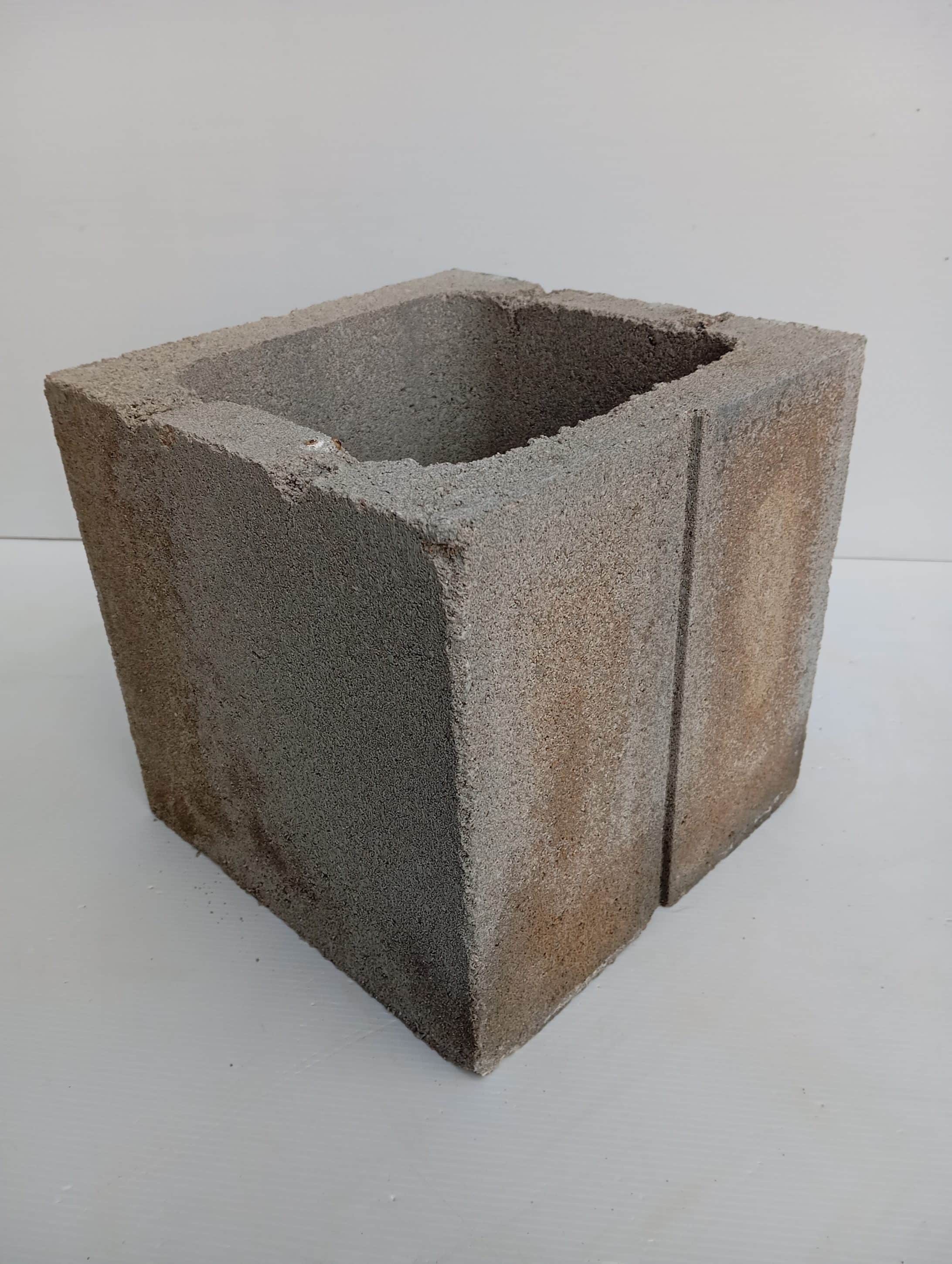 BLOC PILIER 25X25 H24 GRIS