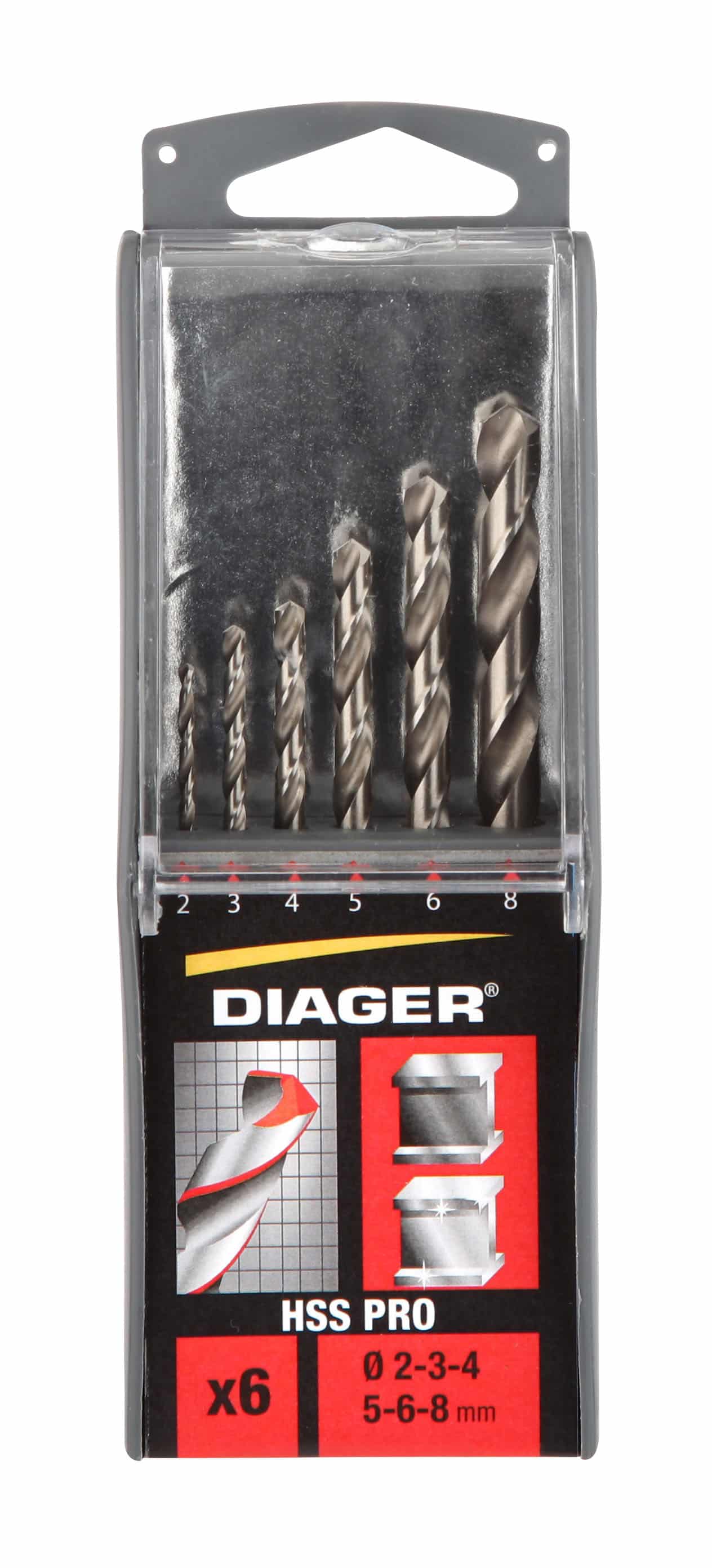 COFFRET SOLO 6 FORETS HSS MEULE