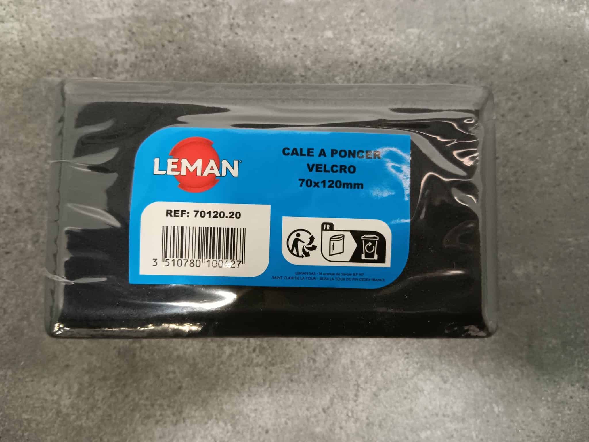 CALE A PONCER EN MOUSSE VELCRO 70 X 120