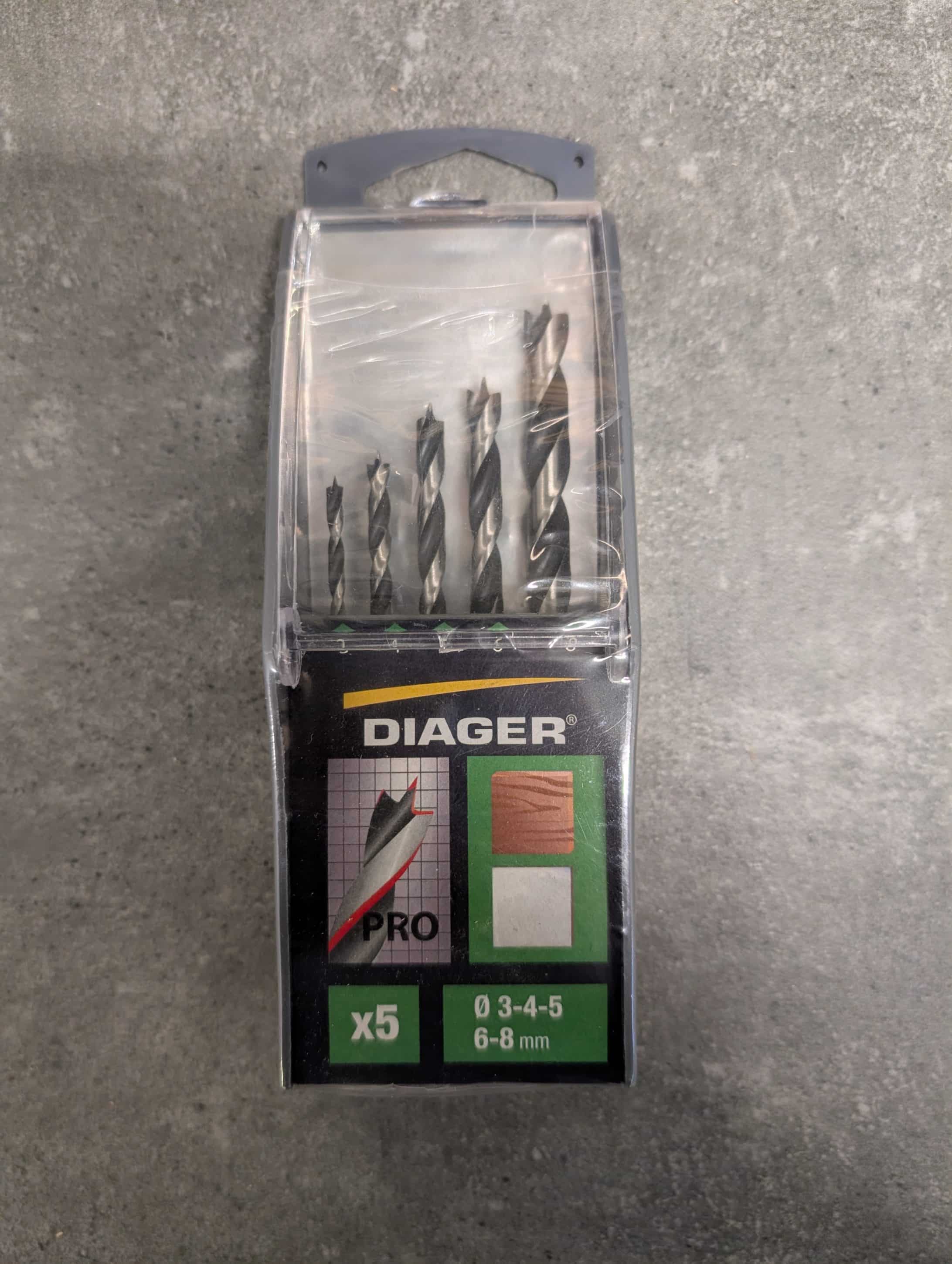 COFFRET SOLO 5 FORETS BOIS PRO D 3-4-5-6-8