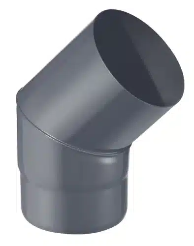 COUDE 45° EMAIL NOIR SAT D150 EP1.2