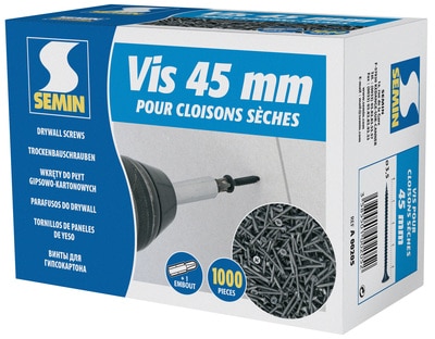 VIS TROMPETTE DE 45 MM BTE1000